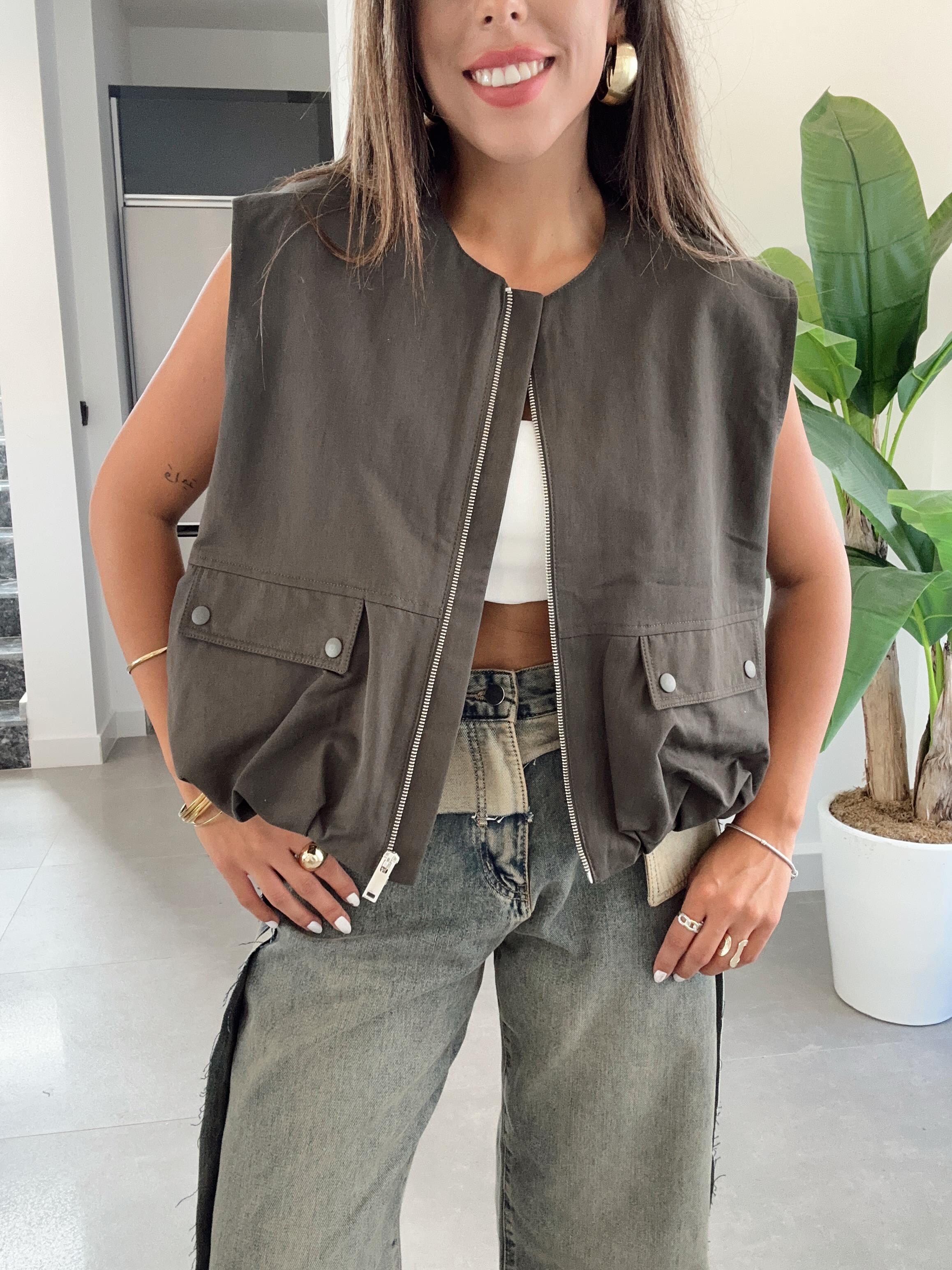 Hardy Haki Bomber Yelek