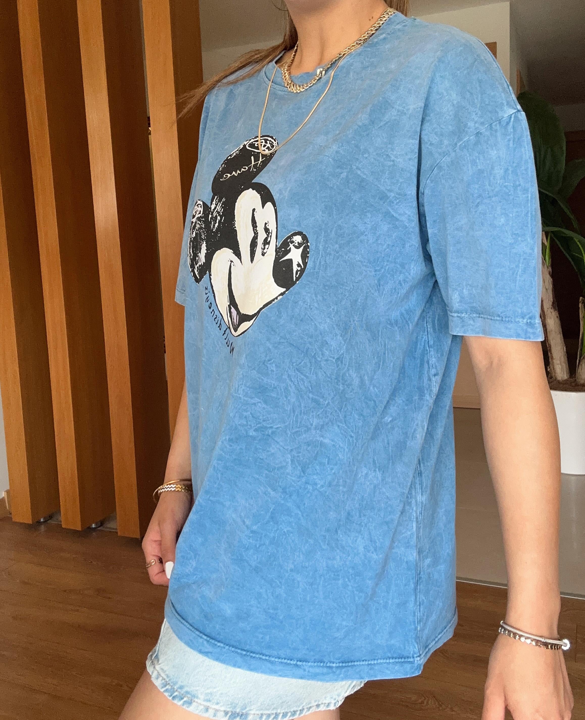 İndigo Mickey Tişört