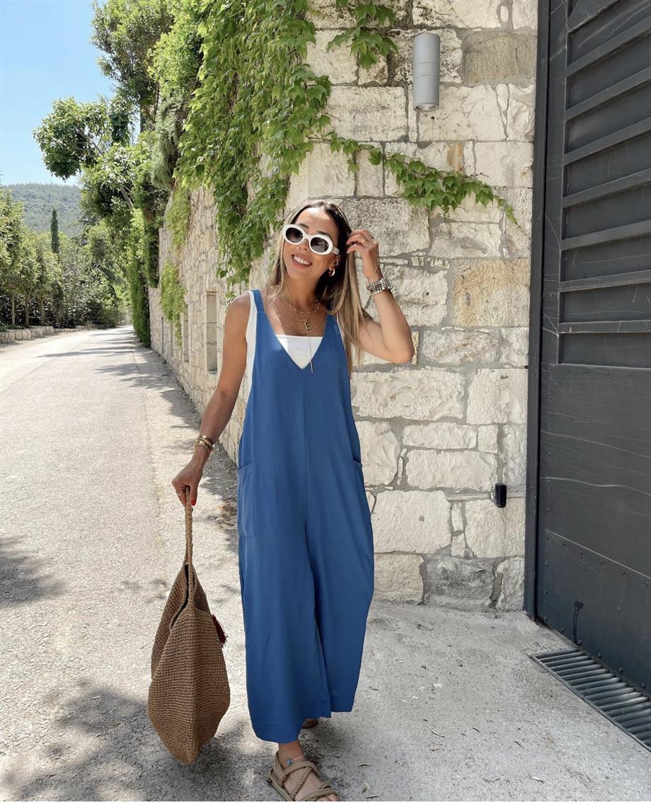 İndigo Salopet Tulum