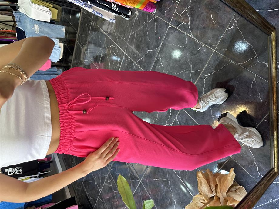 Jendy Fuşya Şalvar Pantolon