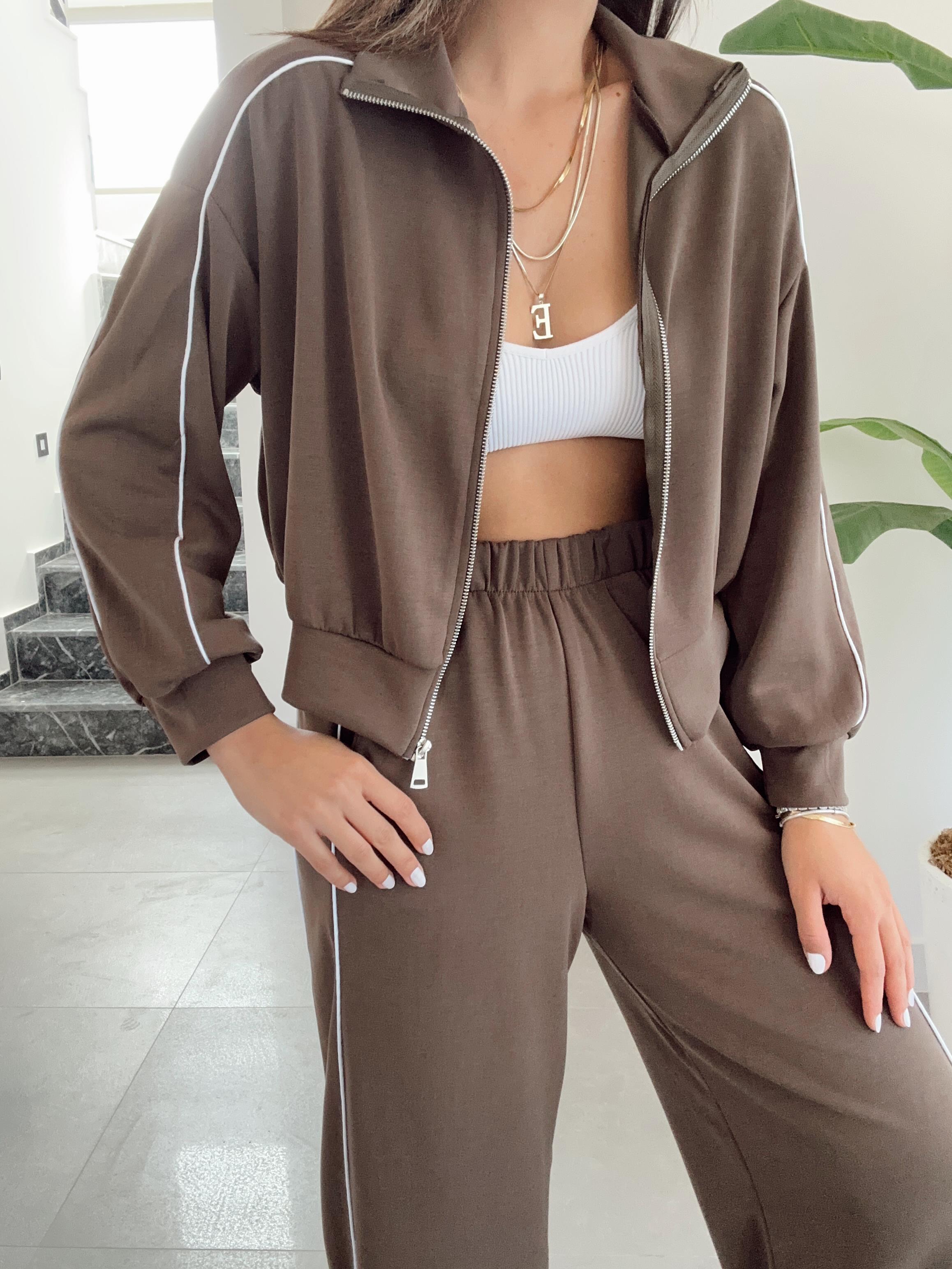 Kahve Modal Biyeli Oys Takım