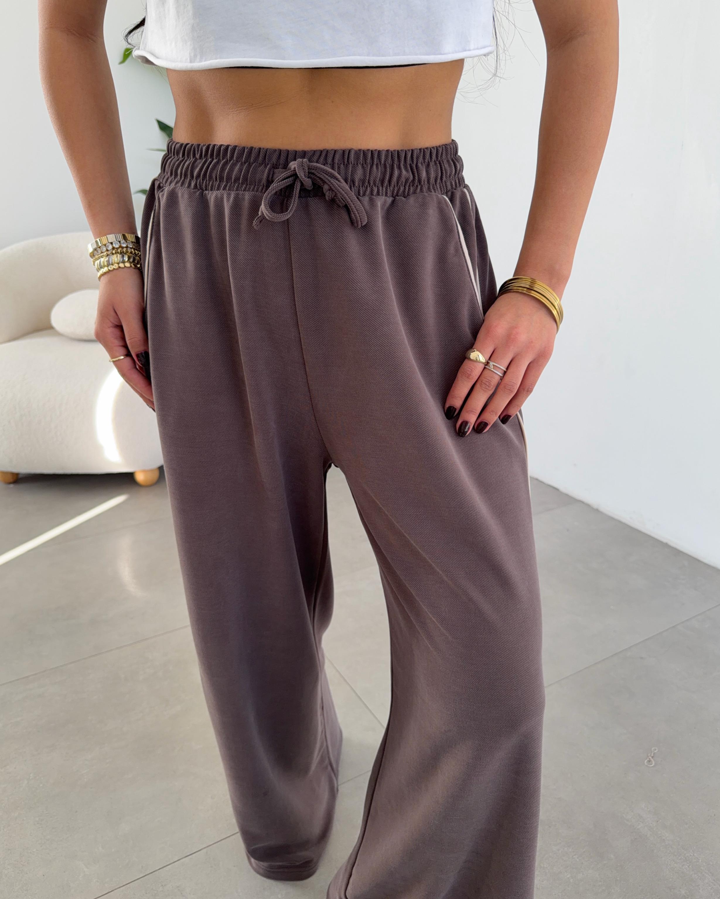 Kahve Oys Biyeli Eşofman