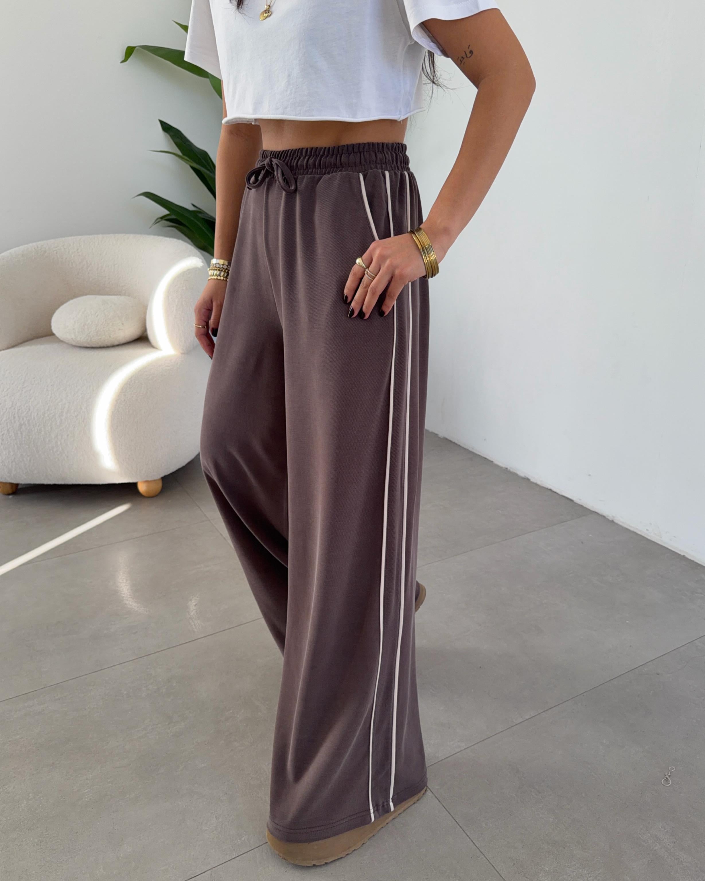 Kahve Oys Biyeli Eşofman