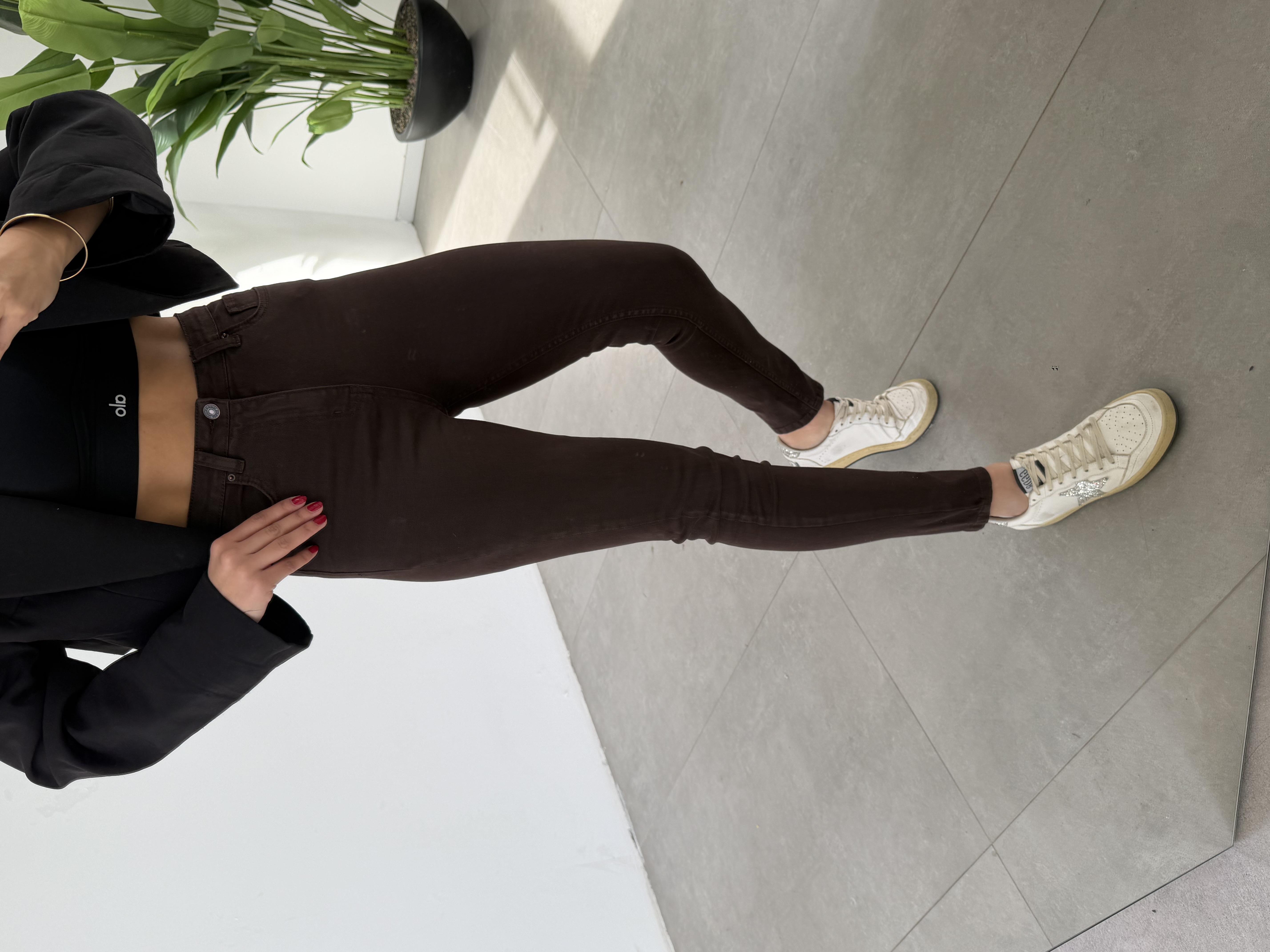 Kahve Skinny Jean