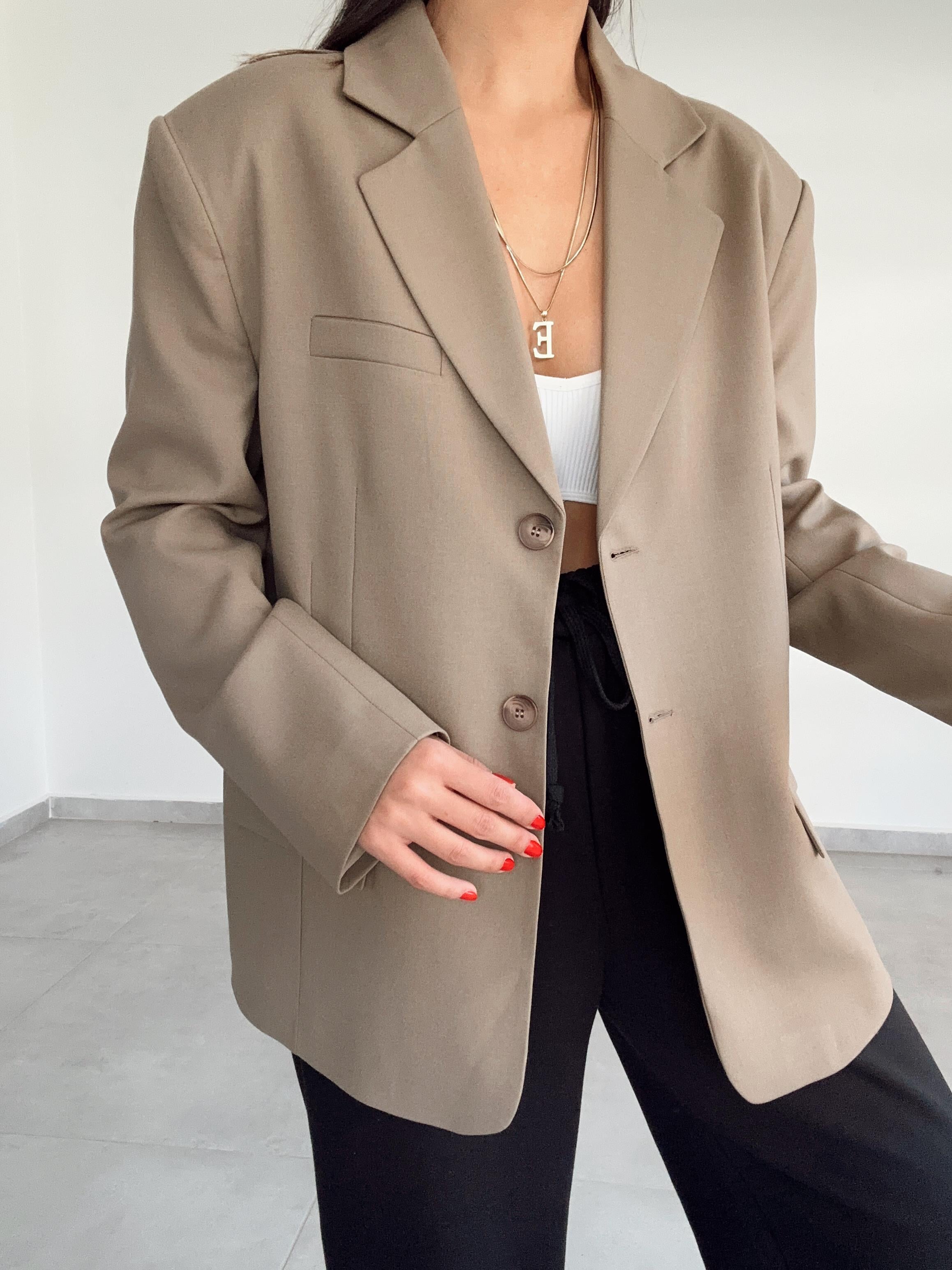 Karamel Poliviskon Blazer