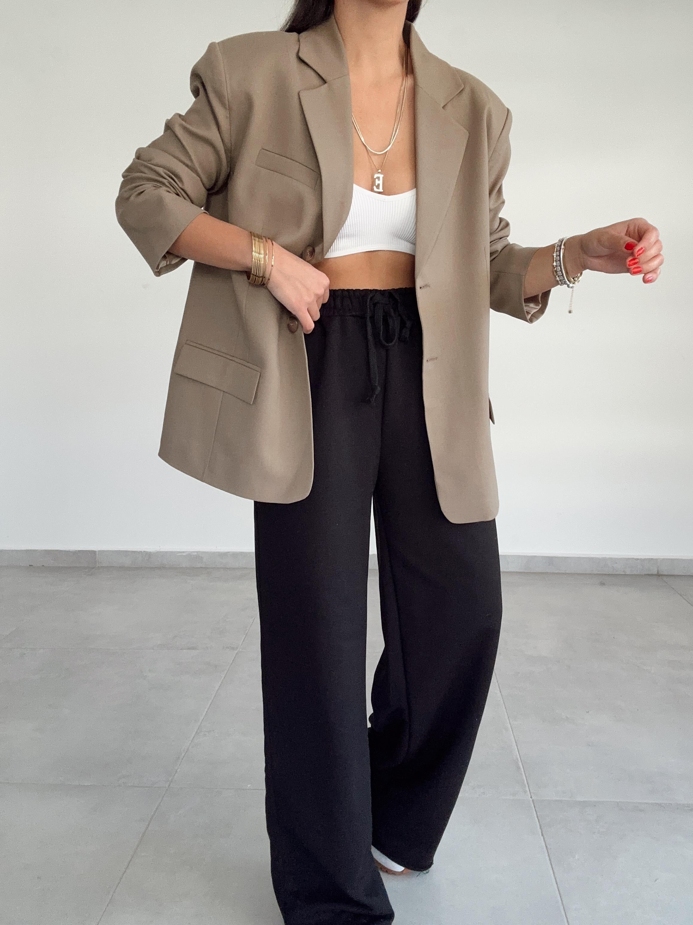 Karamel Poliviskon Blazer