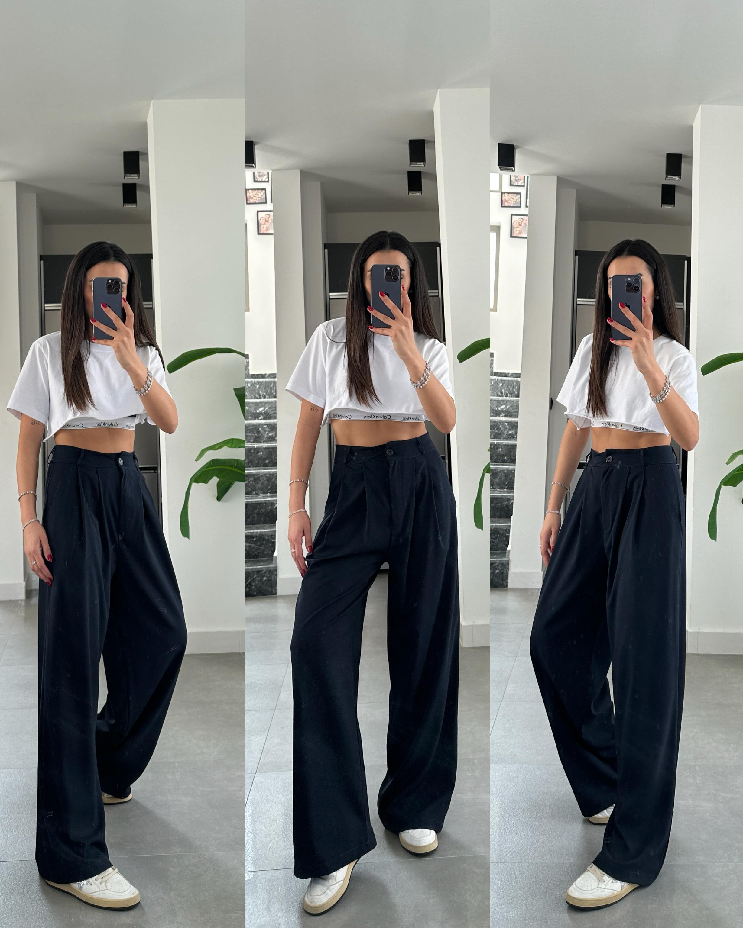 Lacivert Klasik Pantolon