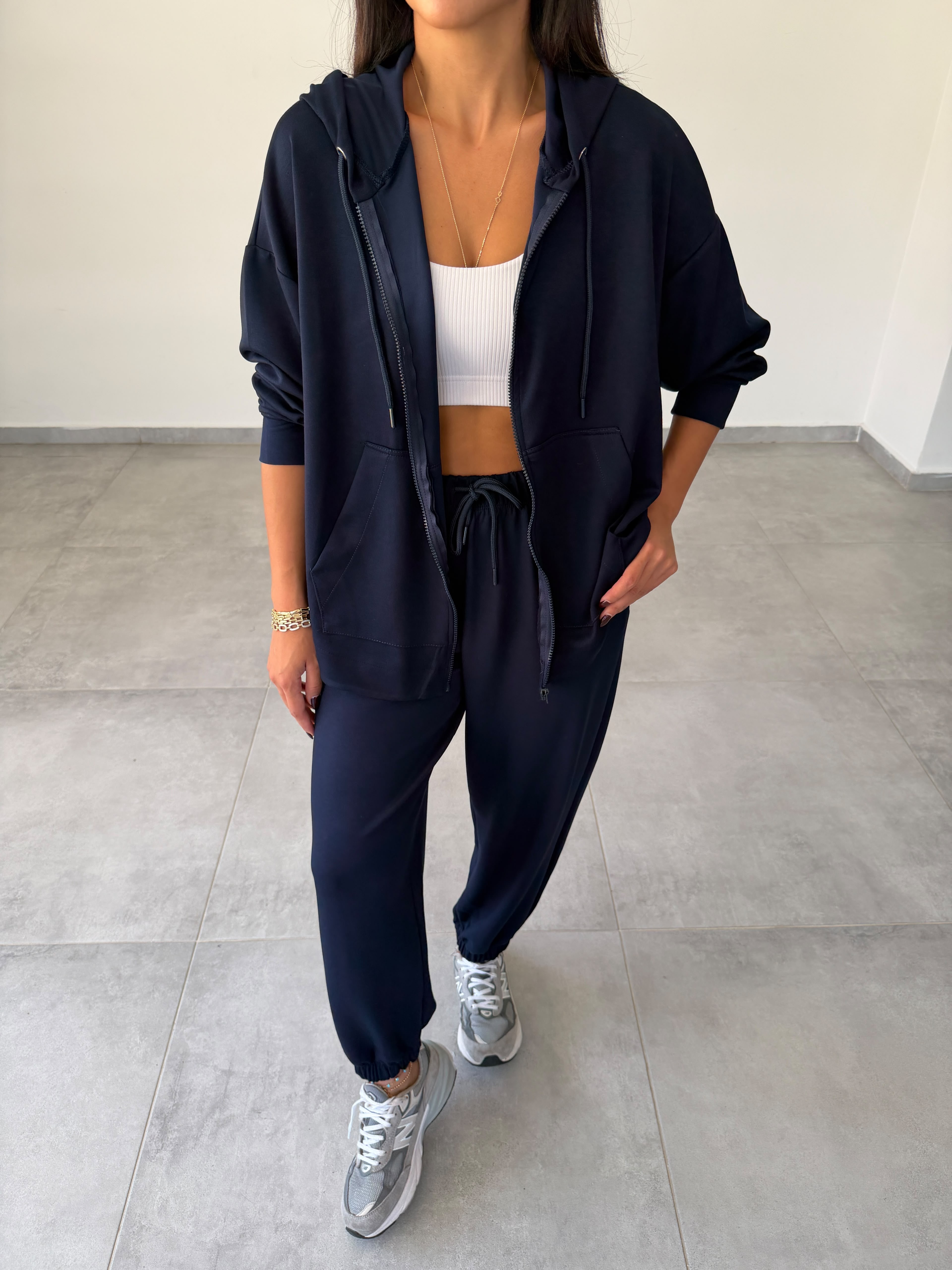 Relax Lacivert Modal Jogger Eşofman