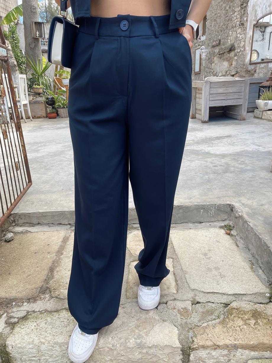 Lacivert Poliviskon Takım