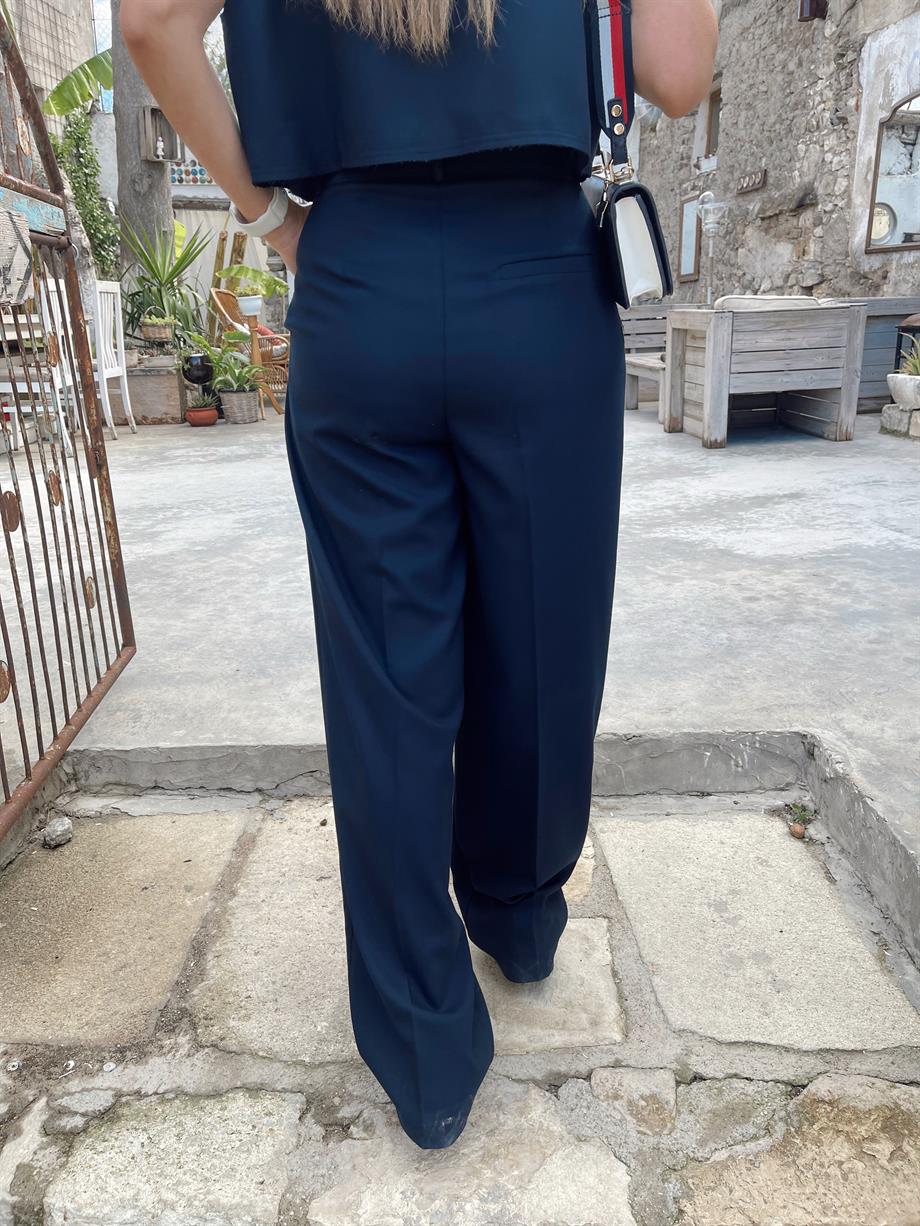 Lacivert Poliviskon Takım