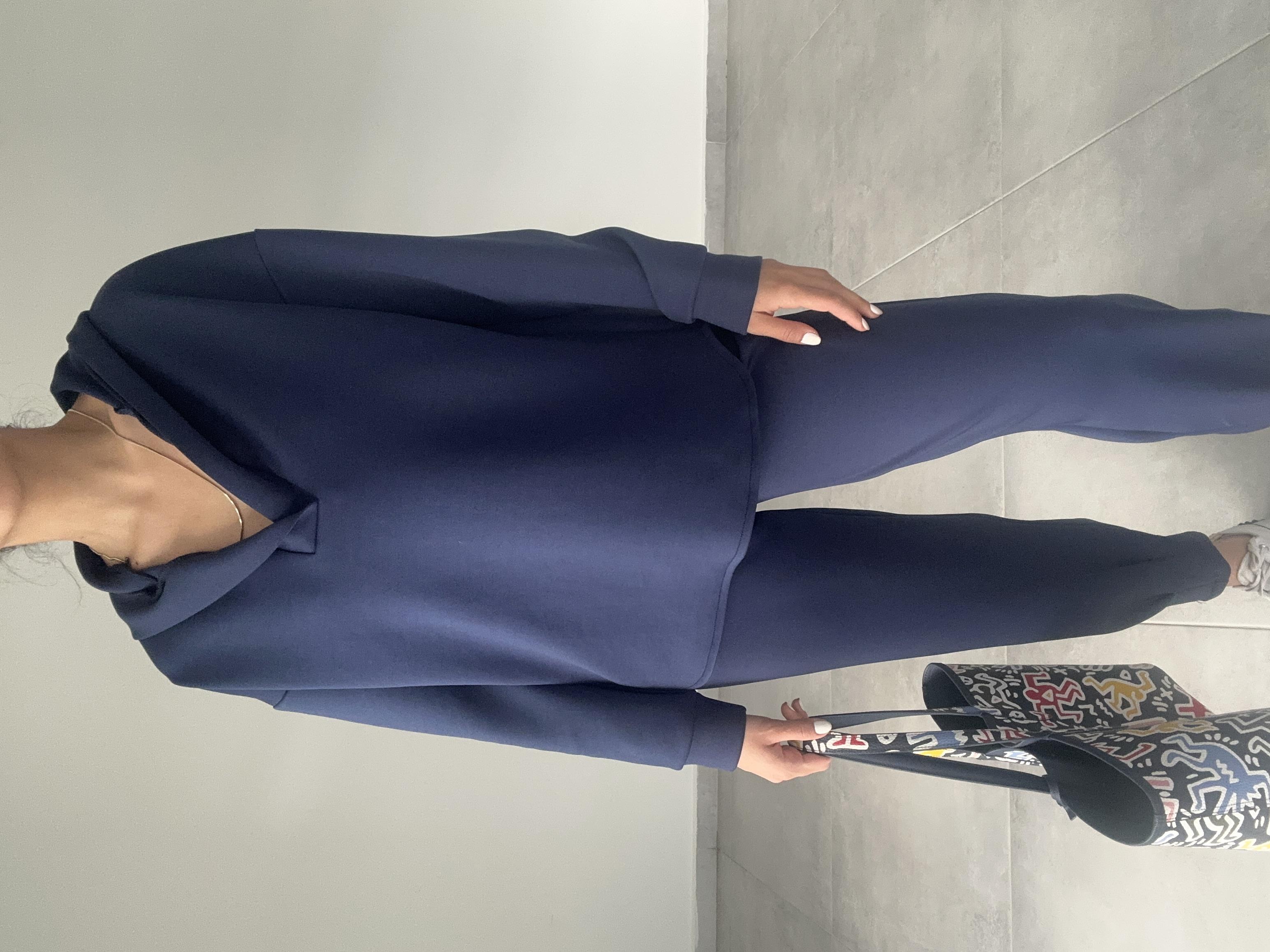 Lacivert Scuba Sweatshirt