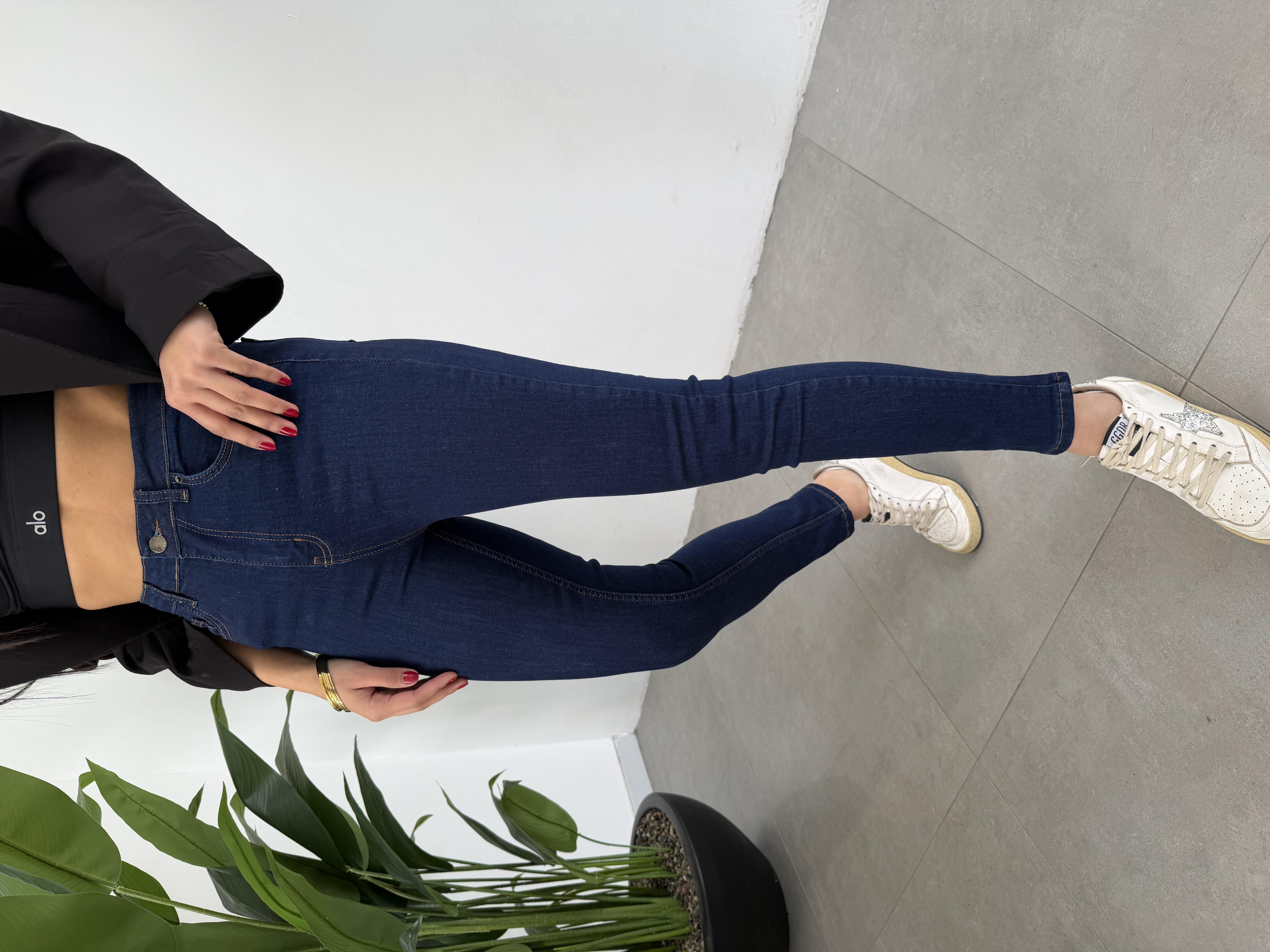 Lacivert Skinny Jean