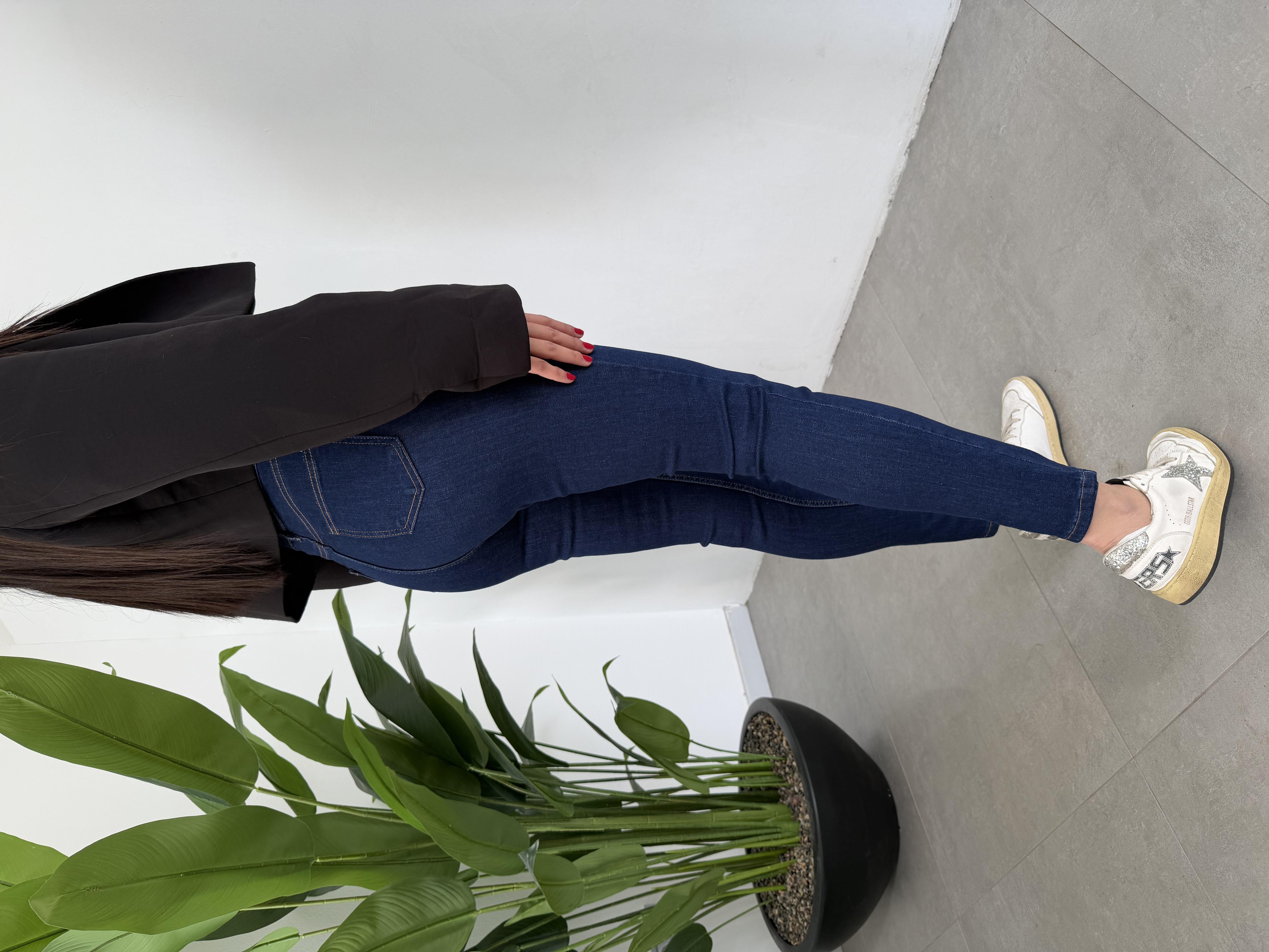Lacivert Skinny Jean