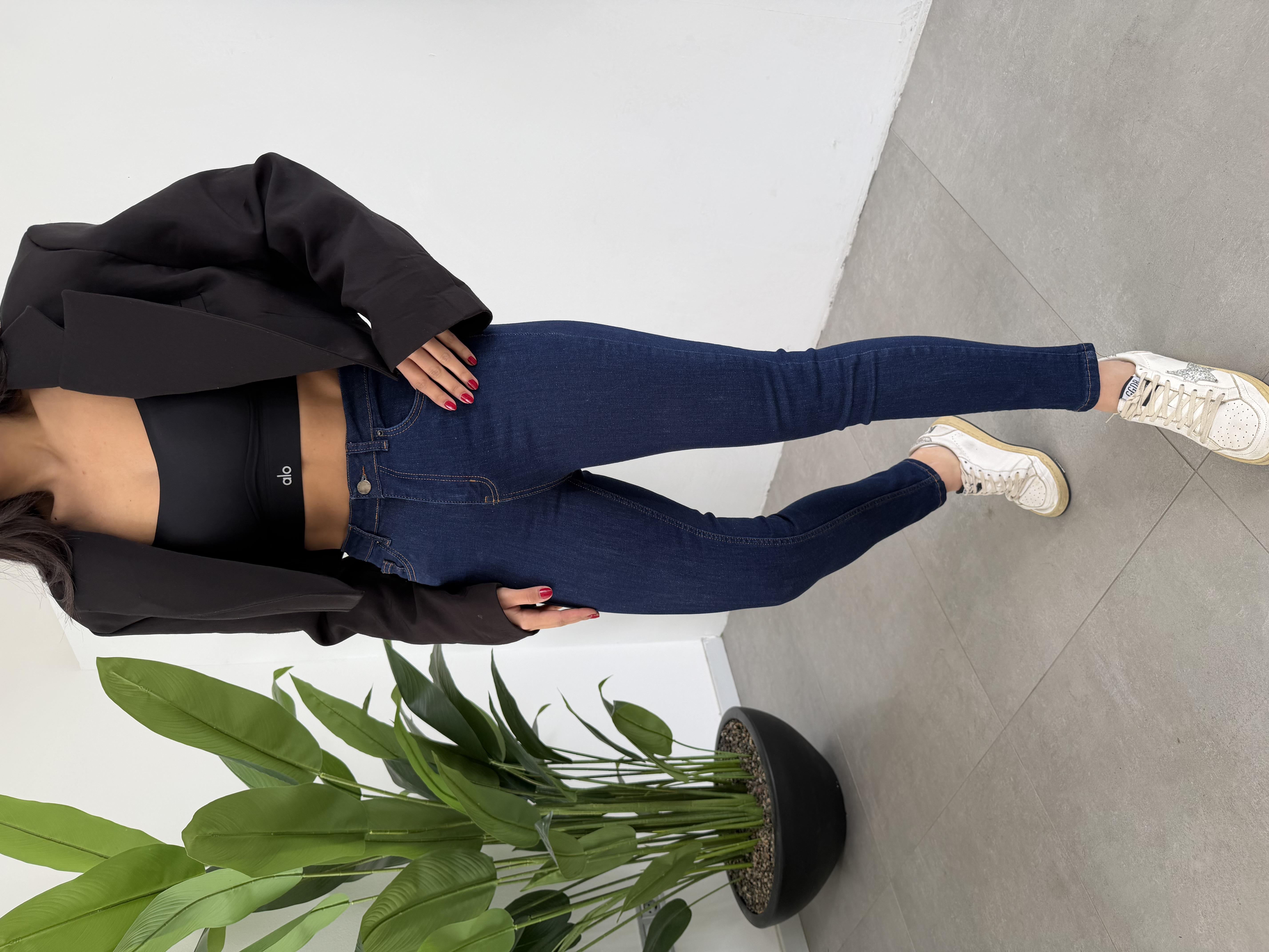 Lacivert Skinny Jean