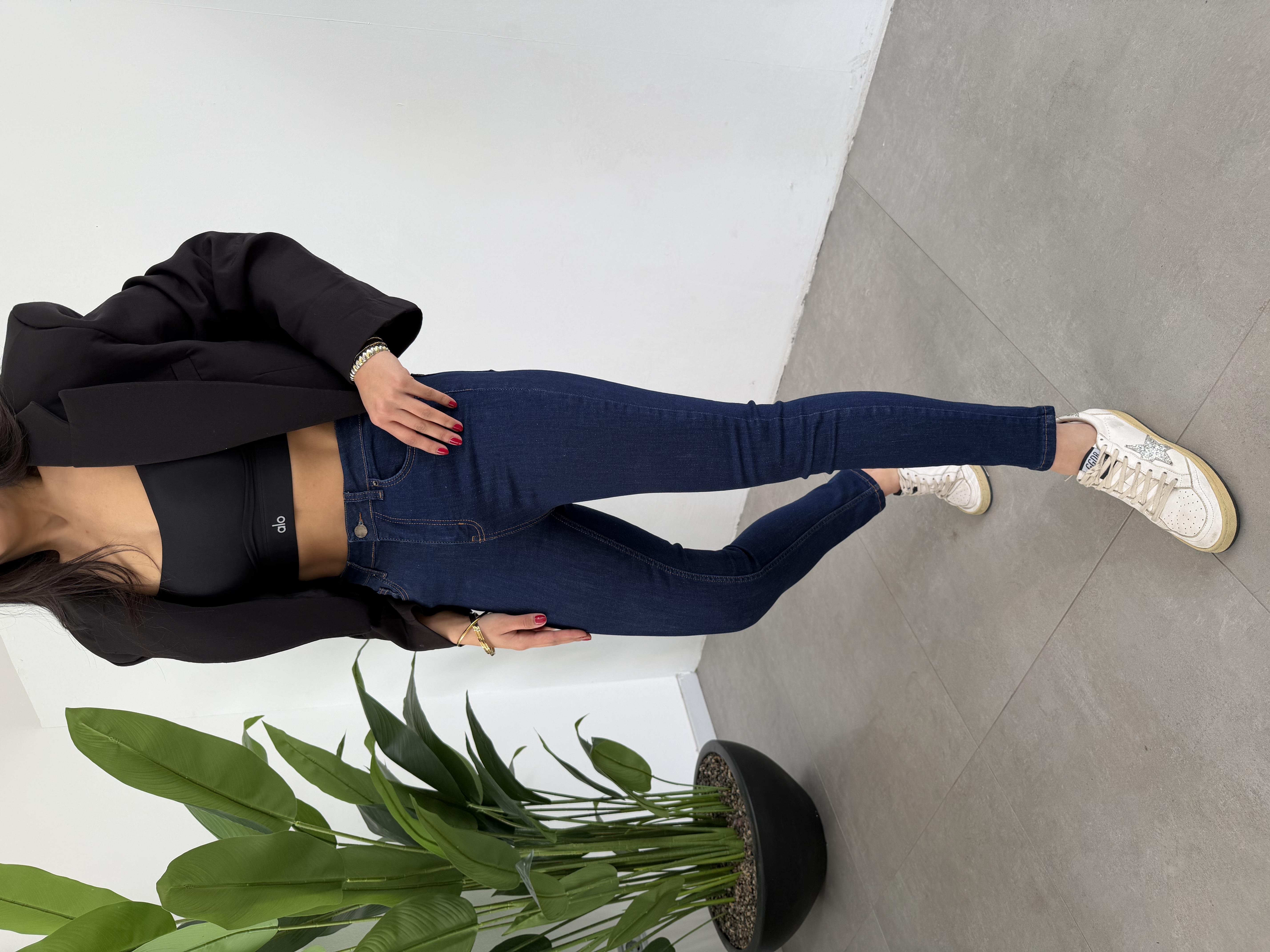 Lacivert Skinny Jean