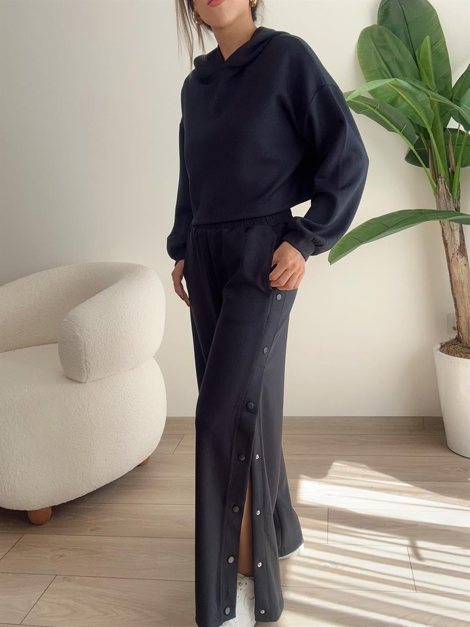 Lacivert Sweat Takım