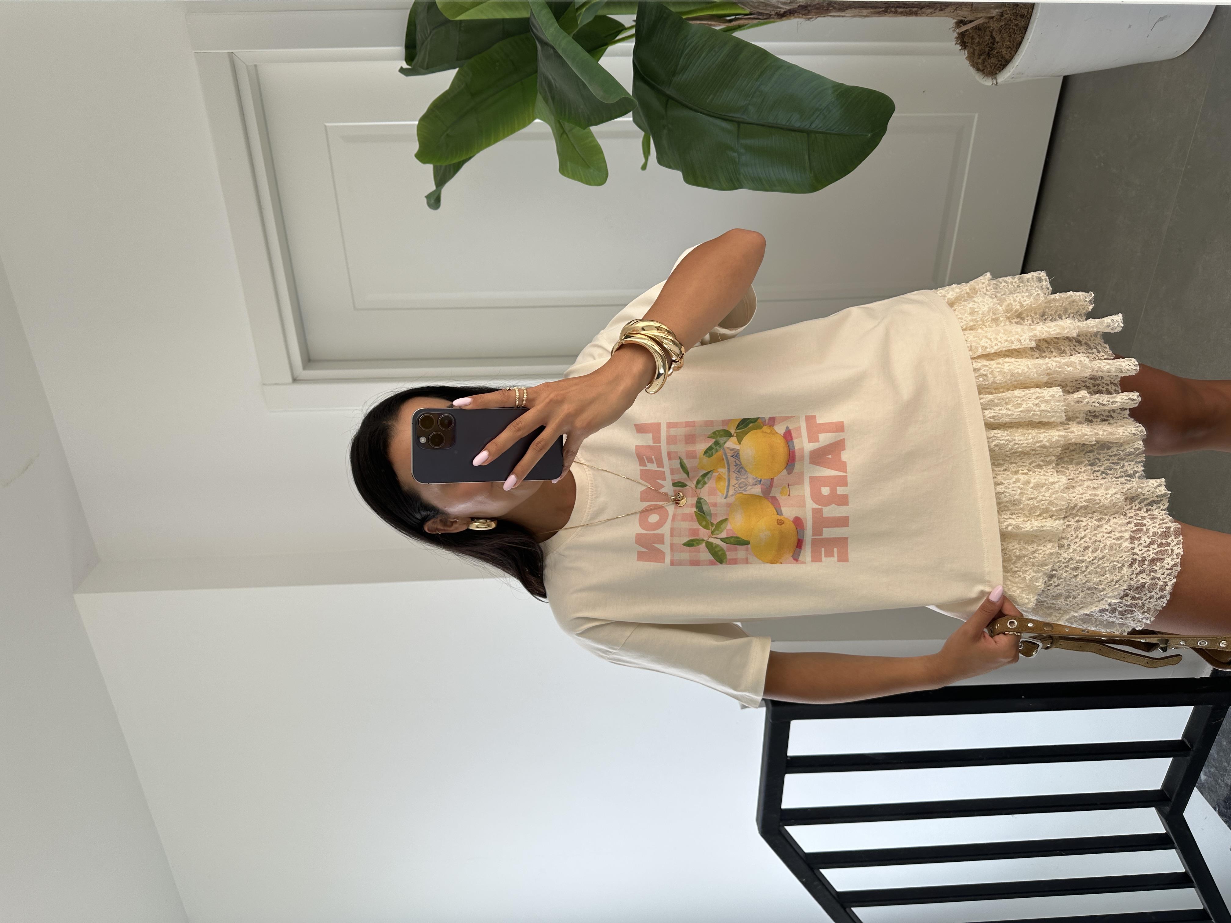 Lemon Yazı Tshirt