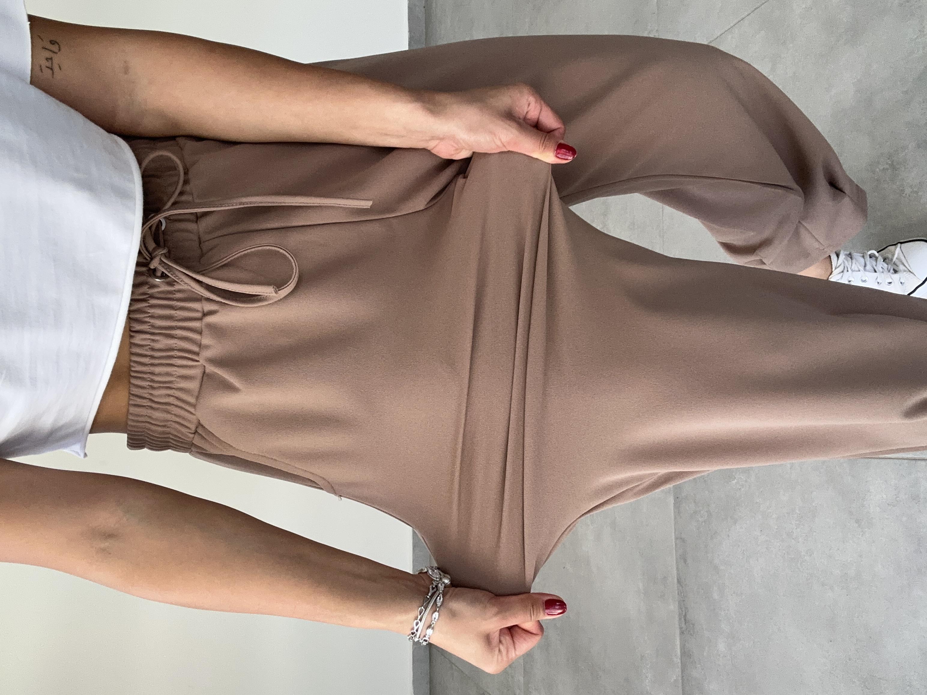 Lena Vizon Paça Pileli Pantolon