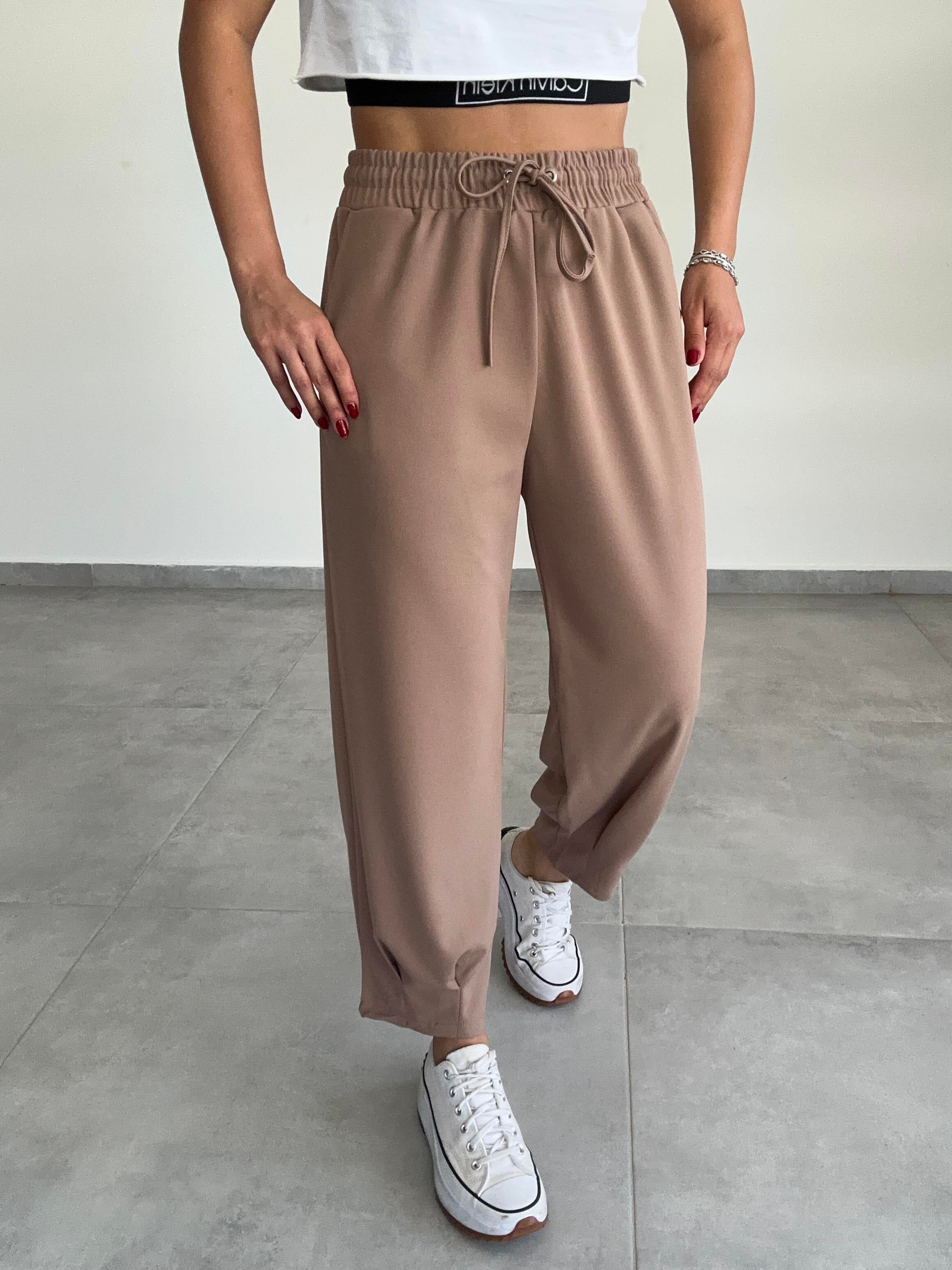 Lena Vizon Paça Pileli Pantolon