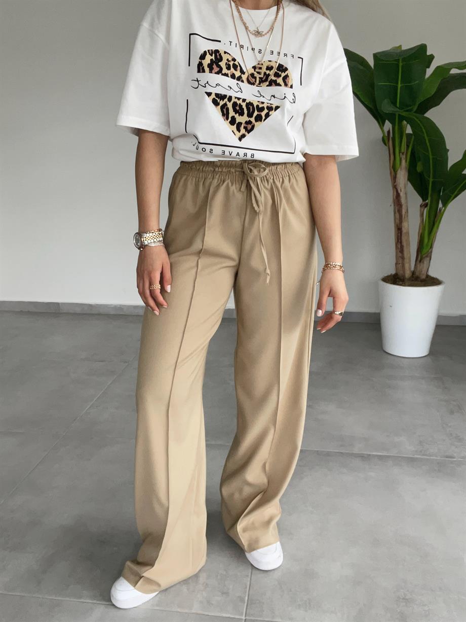 Leopar Baskılı Tişört