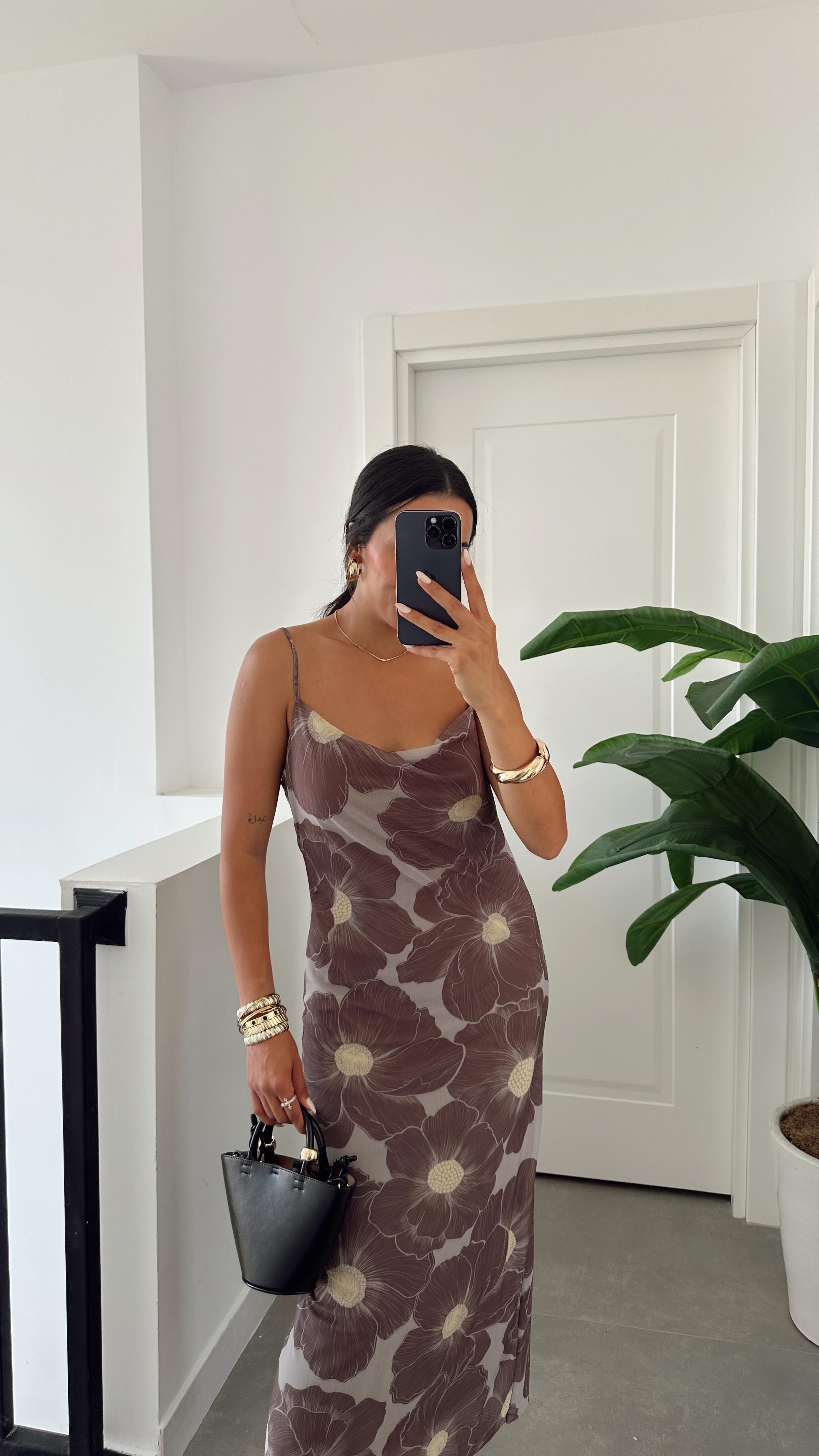 Losi Askılı Likralı Tül Elbise-10