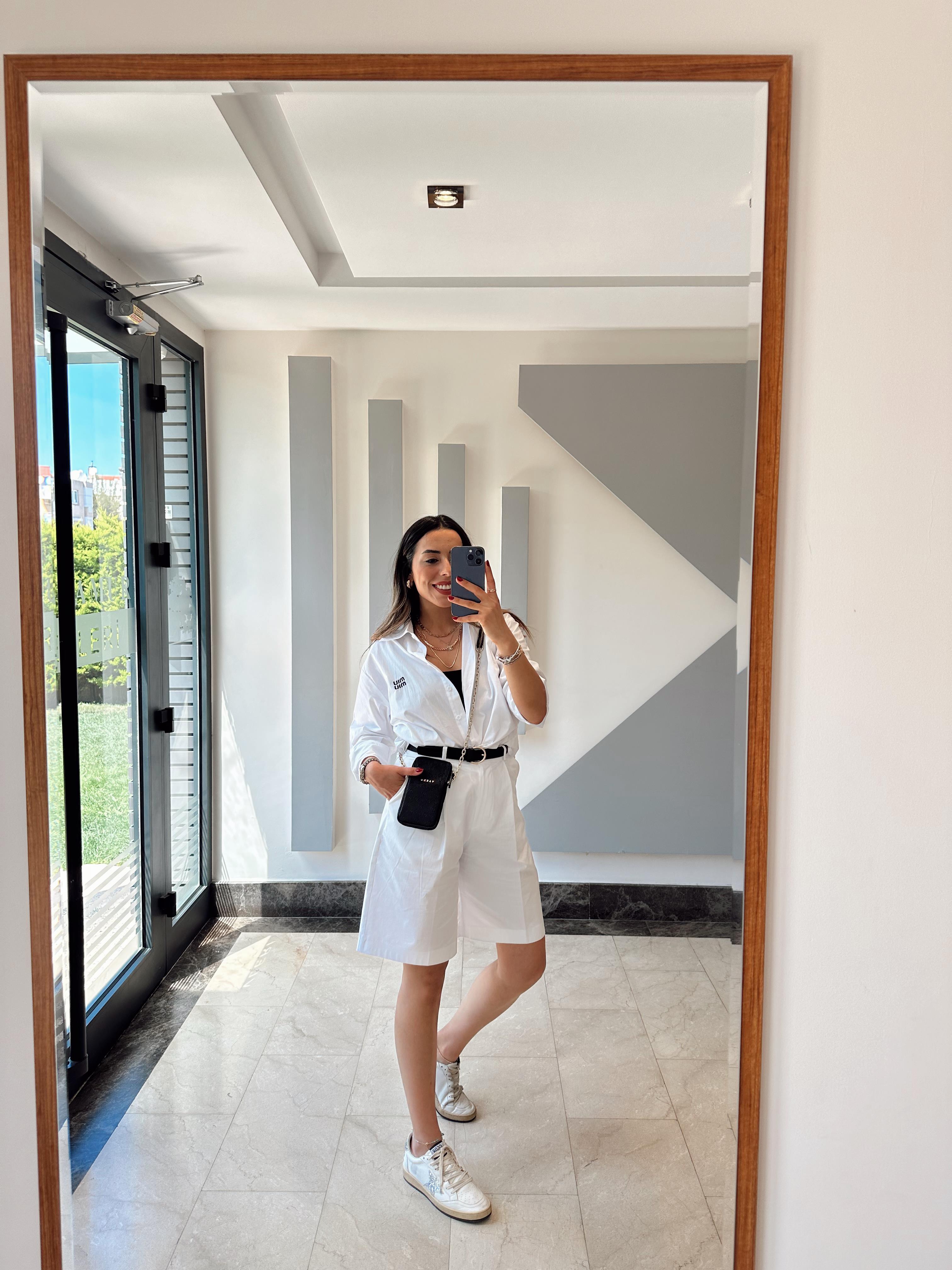 M-M Poplin Beyaz Gömlek