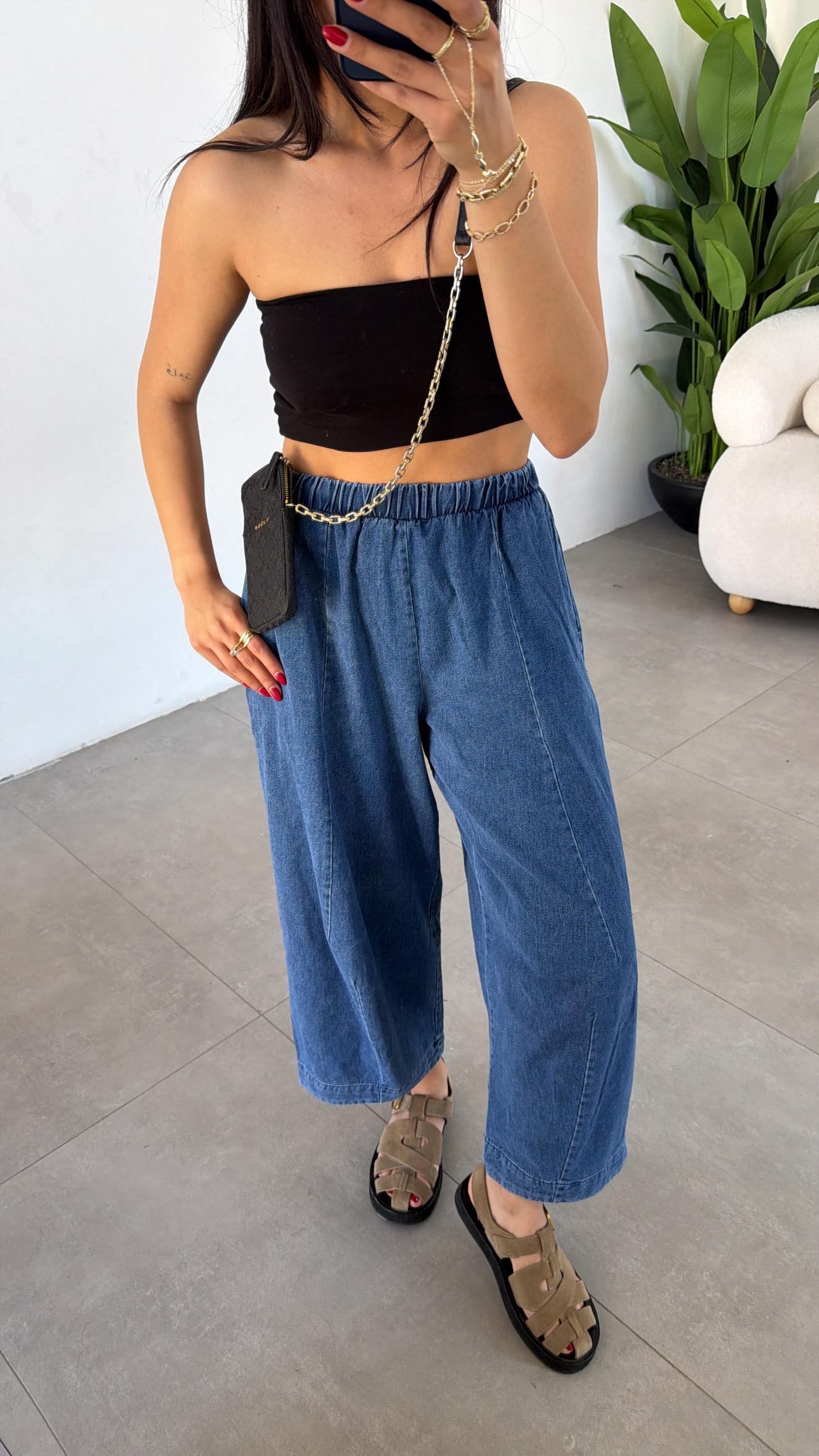 Mavi Barrel Fit Denim Pantolon