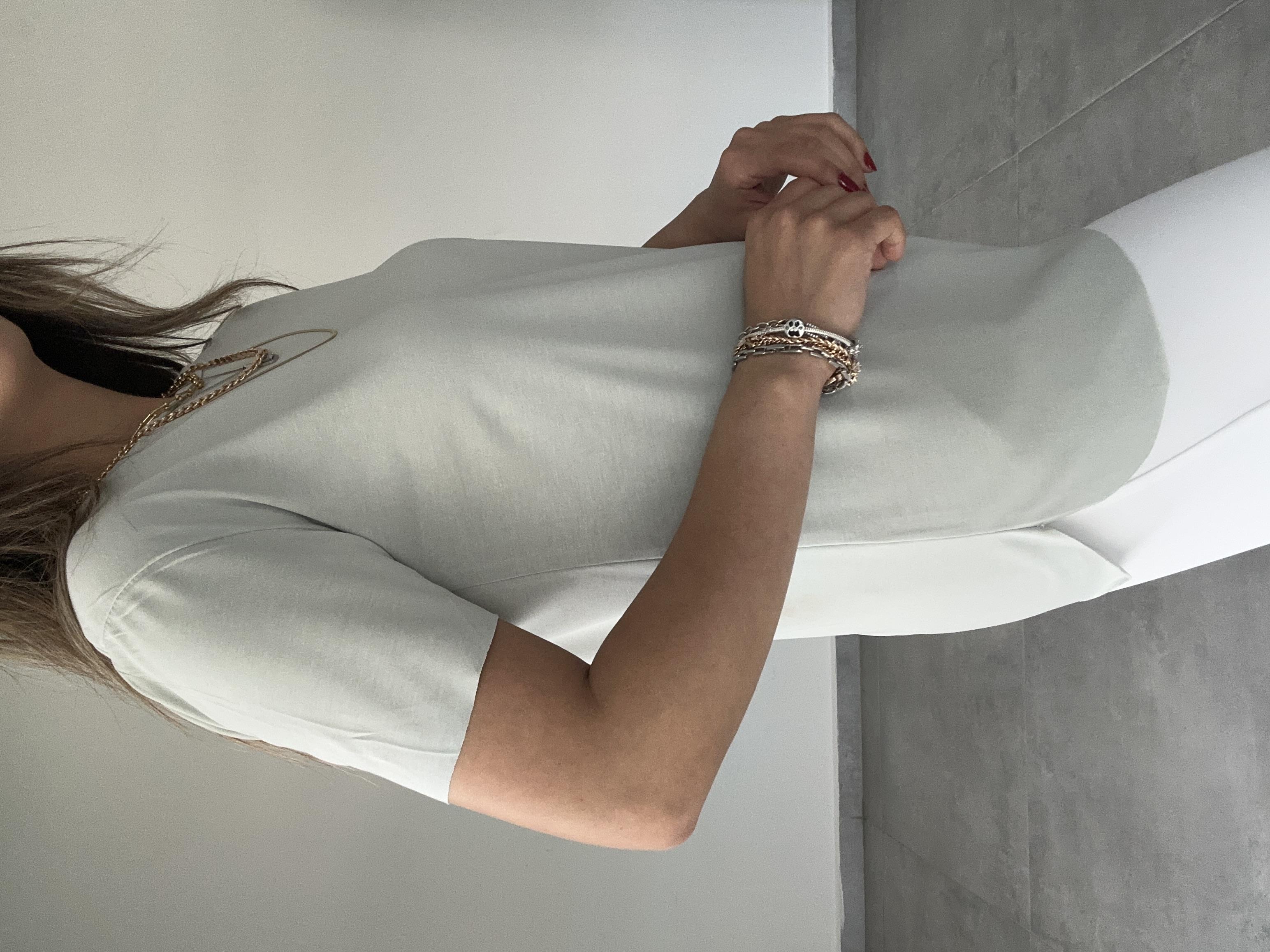 Mint Modal Kumaş Bisiklet Yaka Tişört