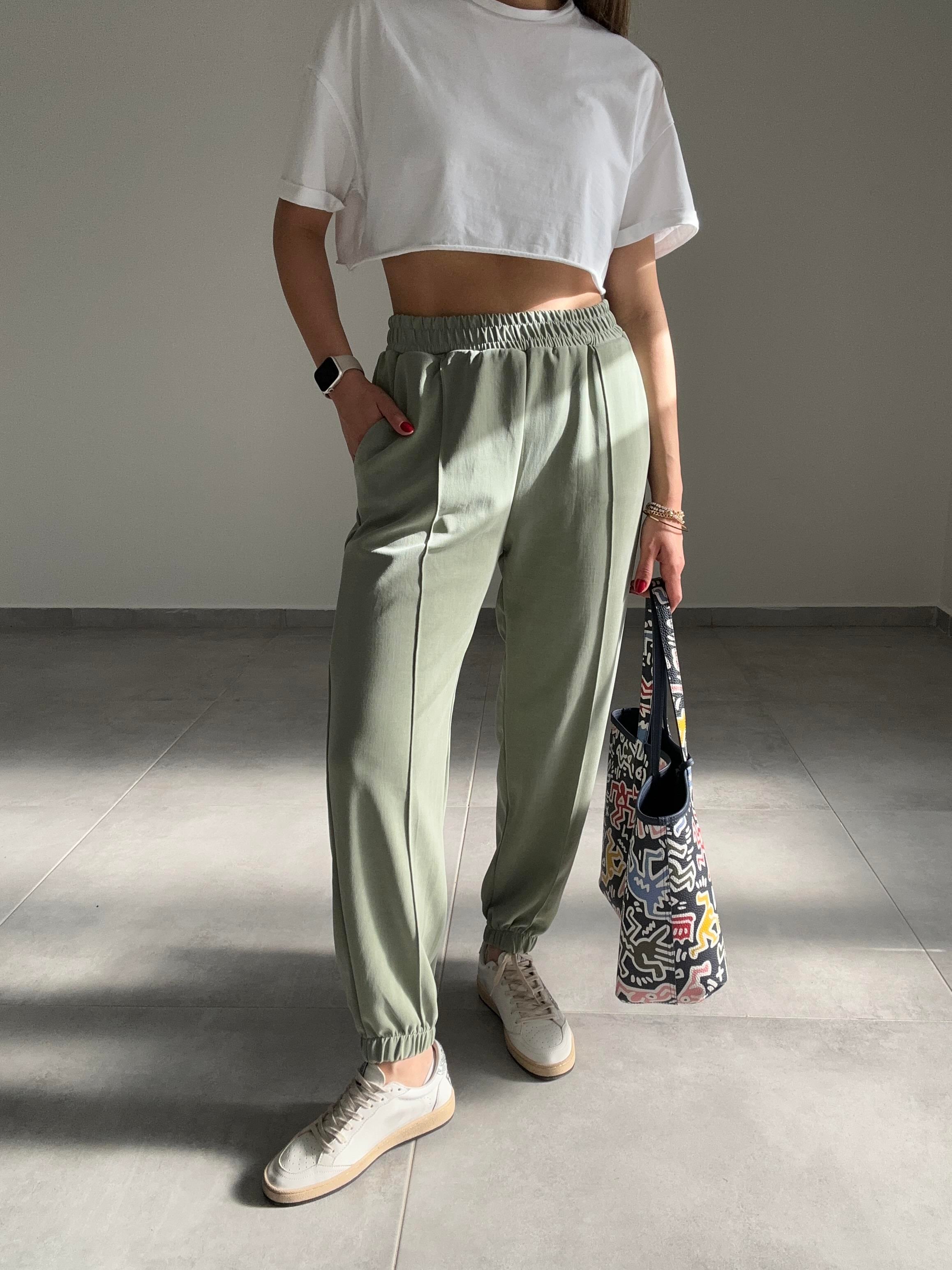 Mint Yeşili Jogger Eşofman