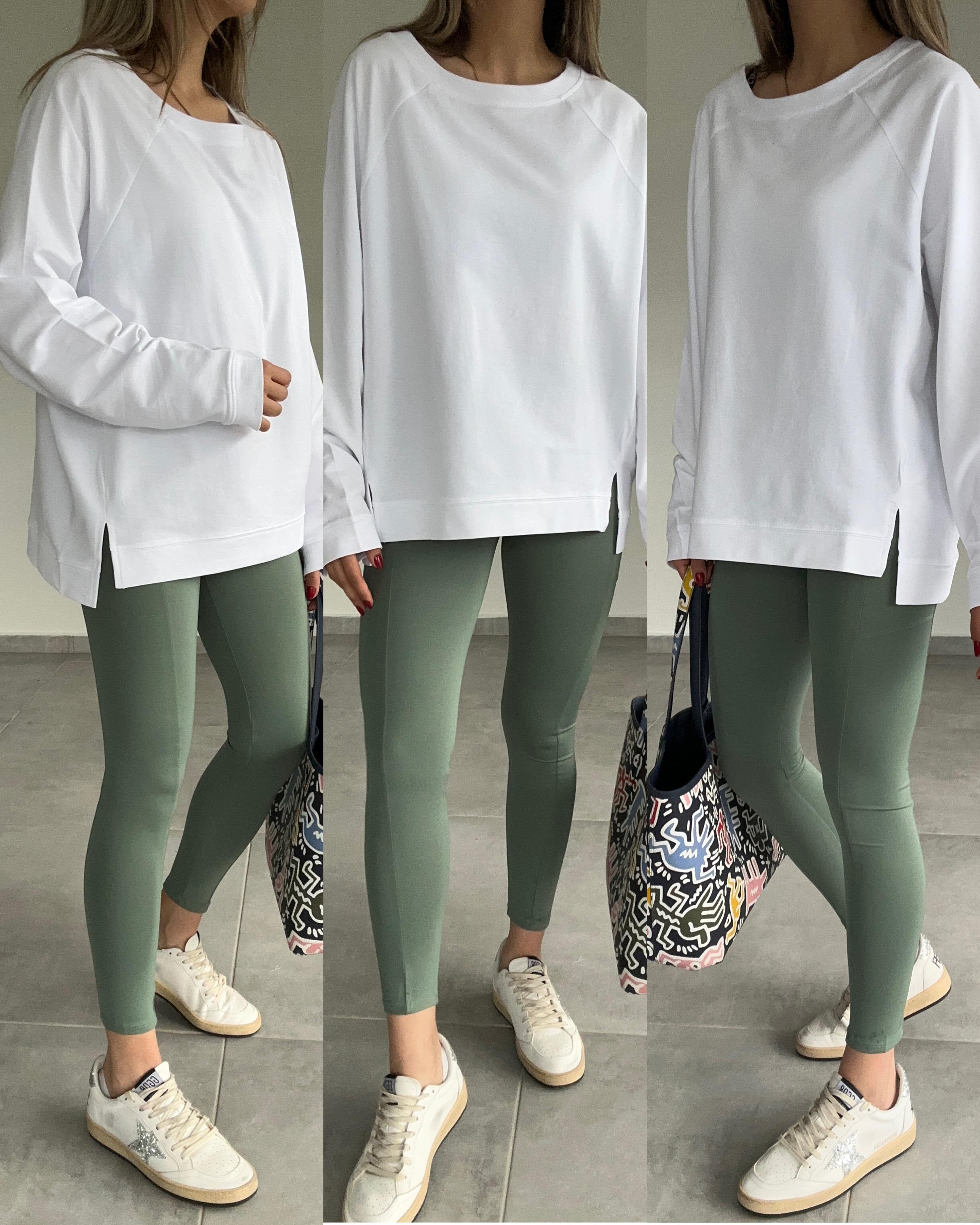 Lora Mint Yeşili Toparlayıcı Ekstra Yüksek Bel Fit Tayt