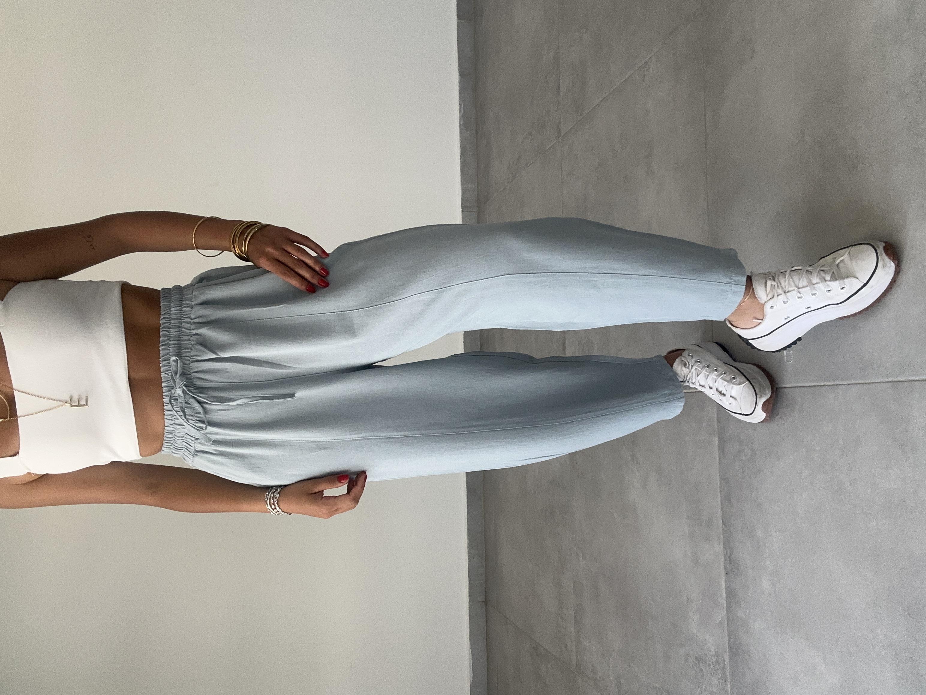 Mosy Mavi Şalvar Pantolon