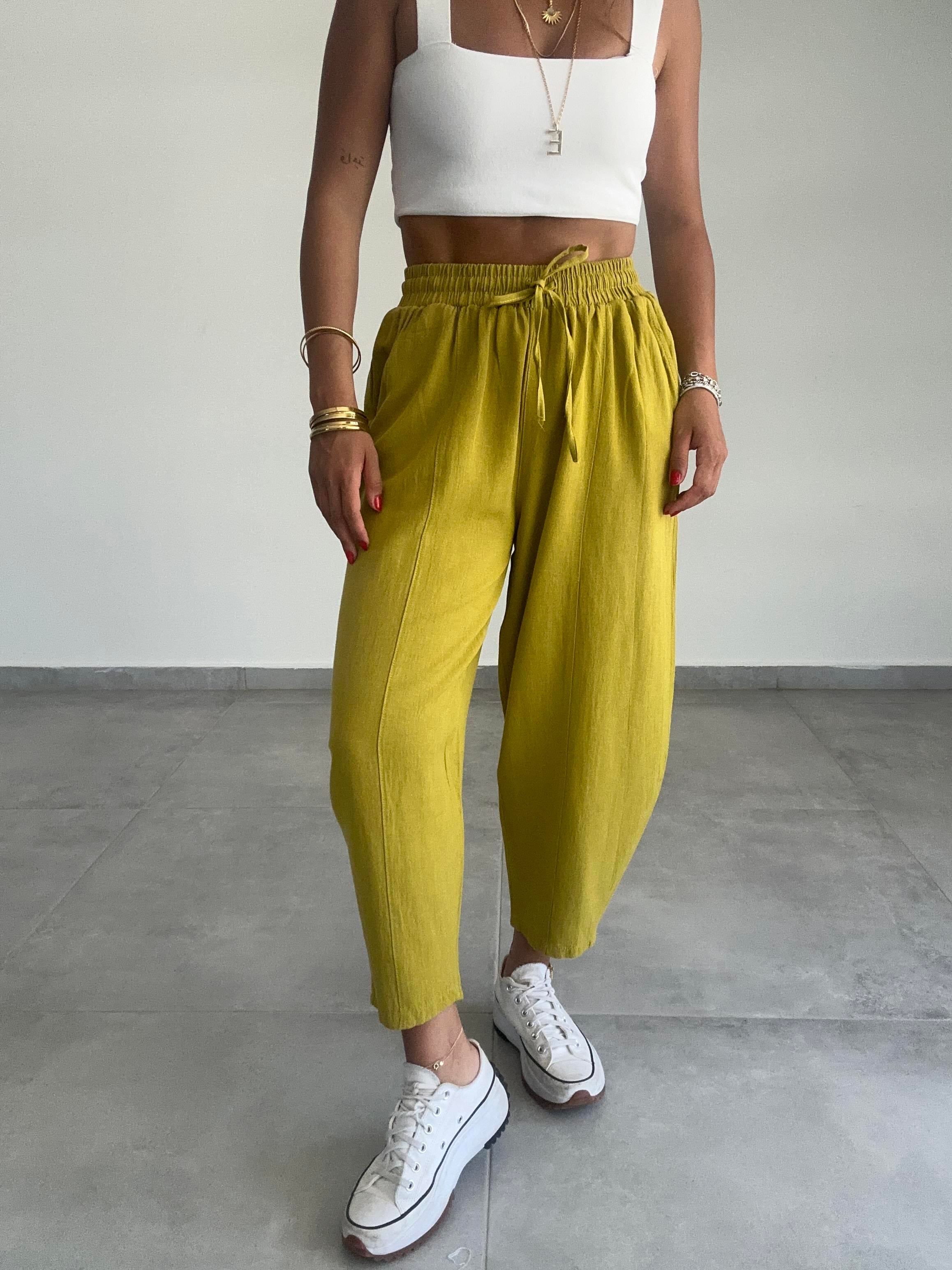 Mosy Olive Şalvar Pantolon