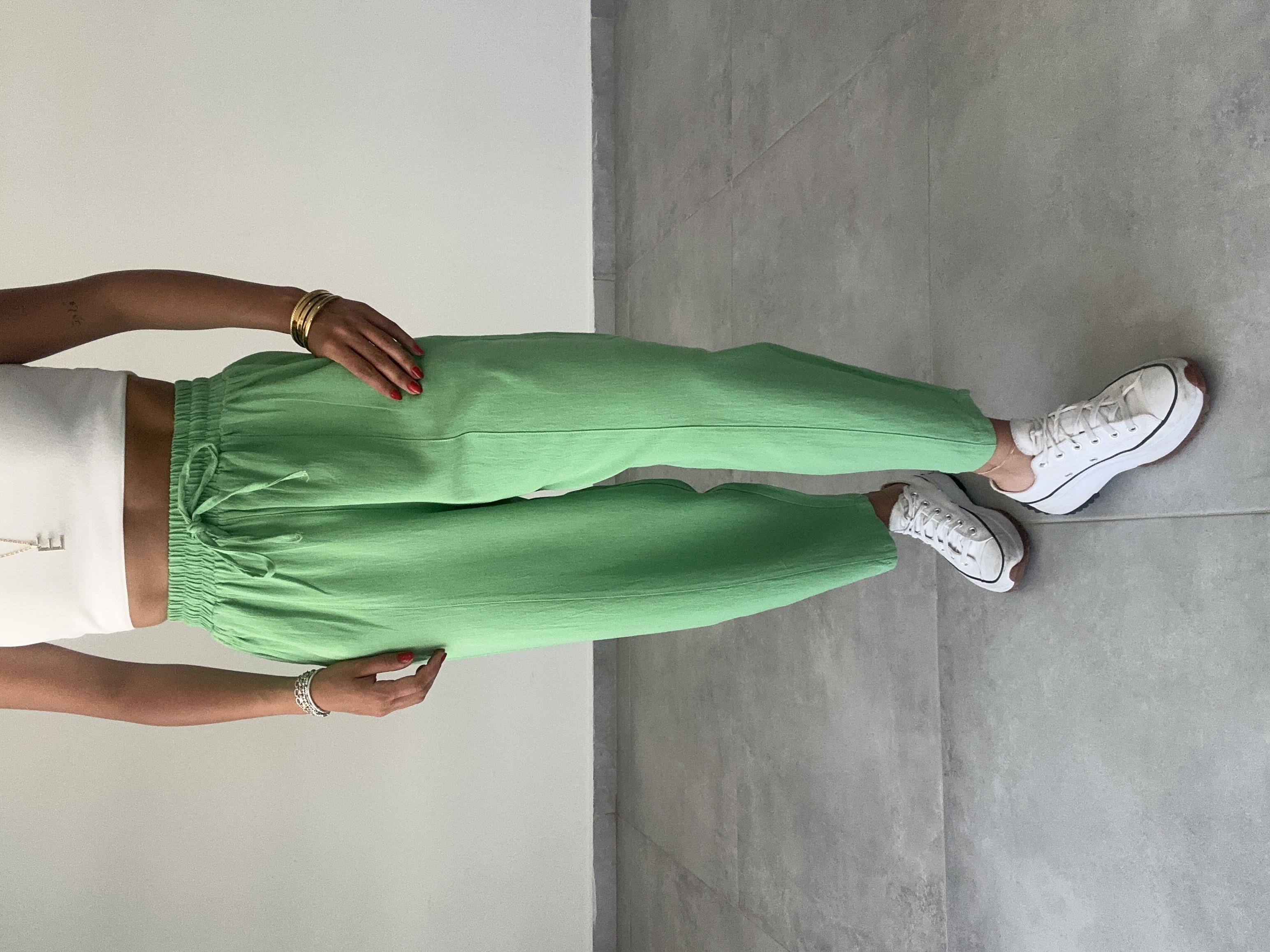 Mosy Yeşil Şalvar Pantolon