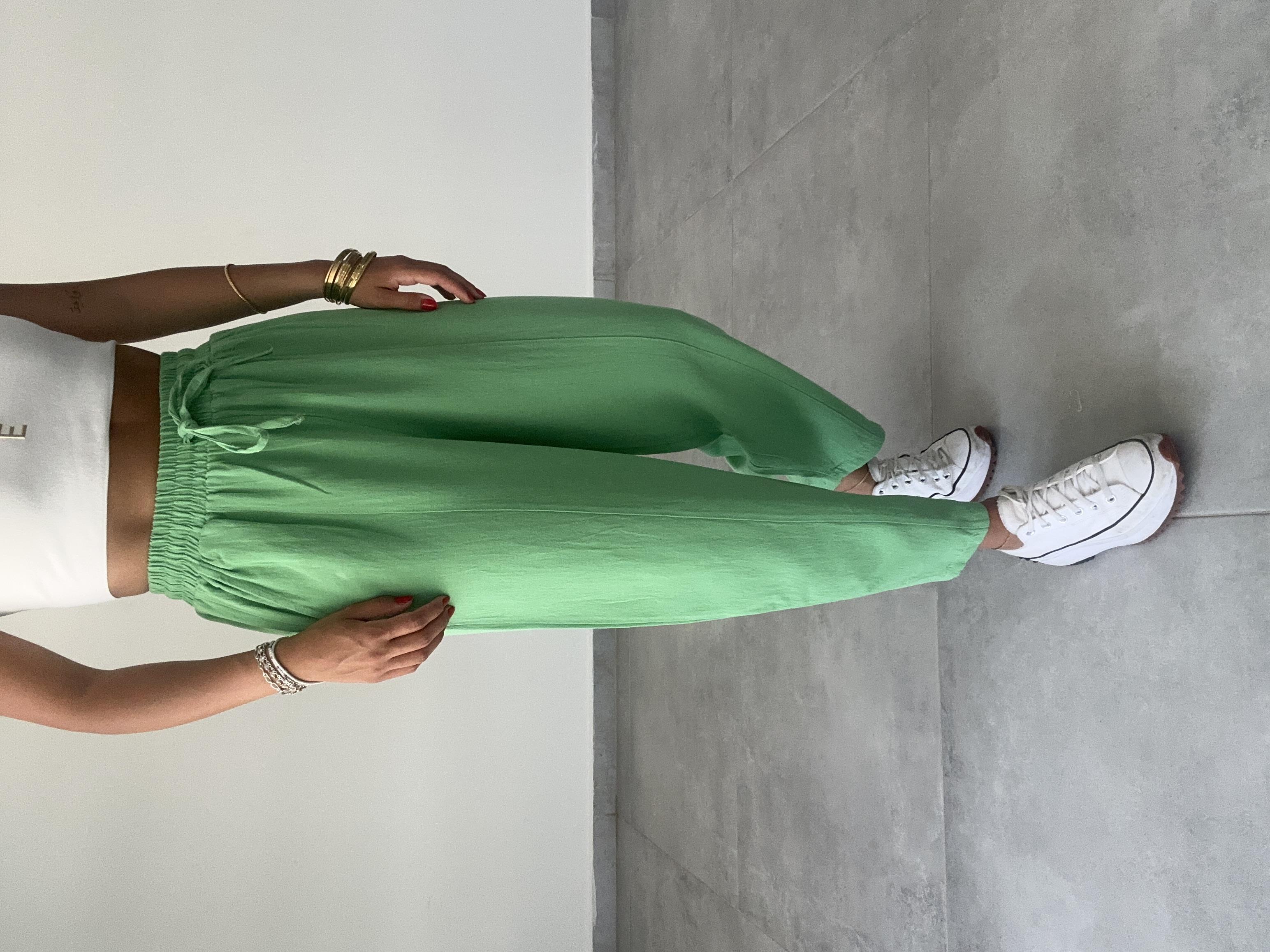 Mosy Yeşil Şalvar Pantolon