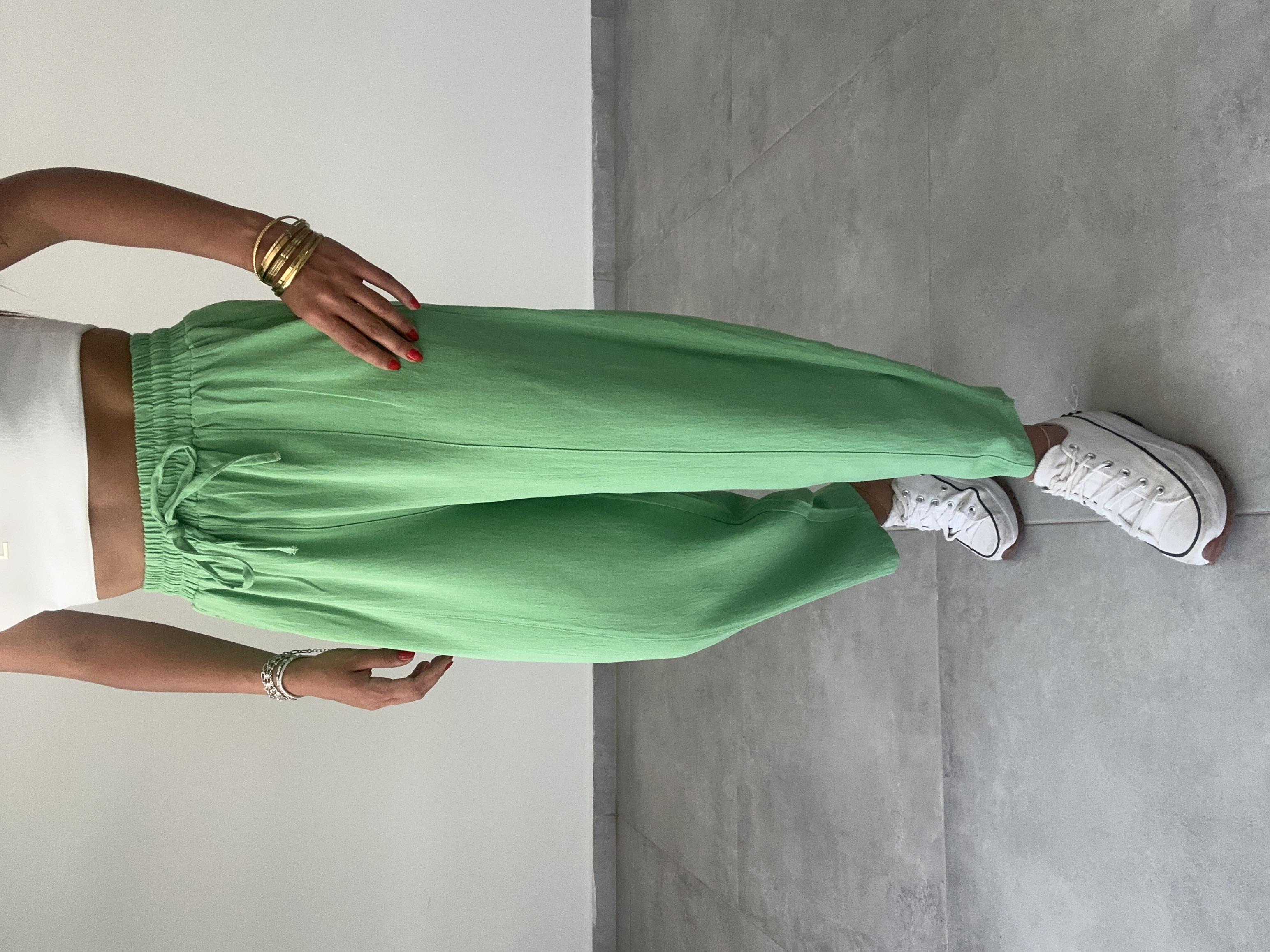 Mosy Yeşil Şalvar Pantolon