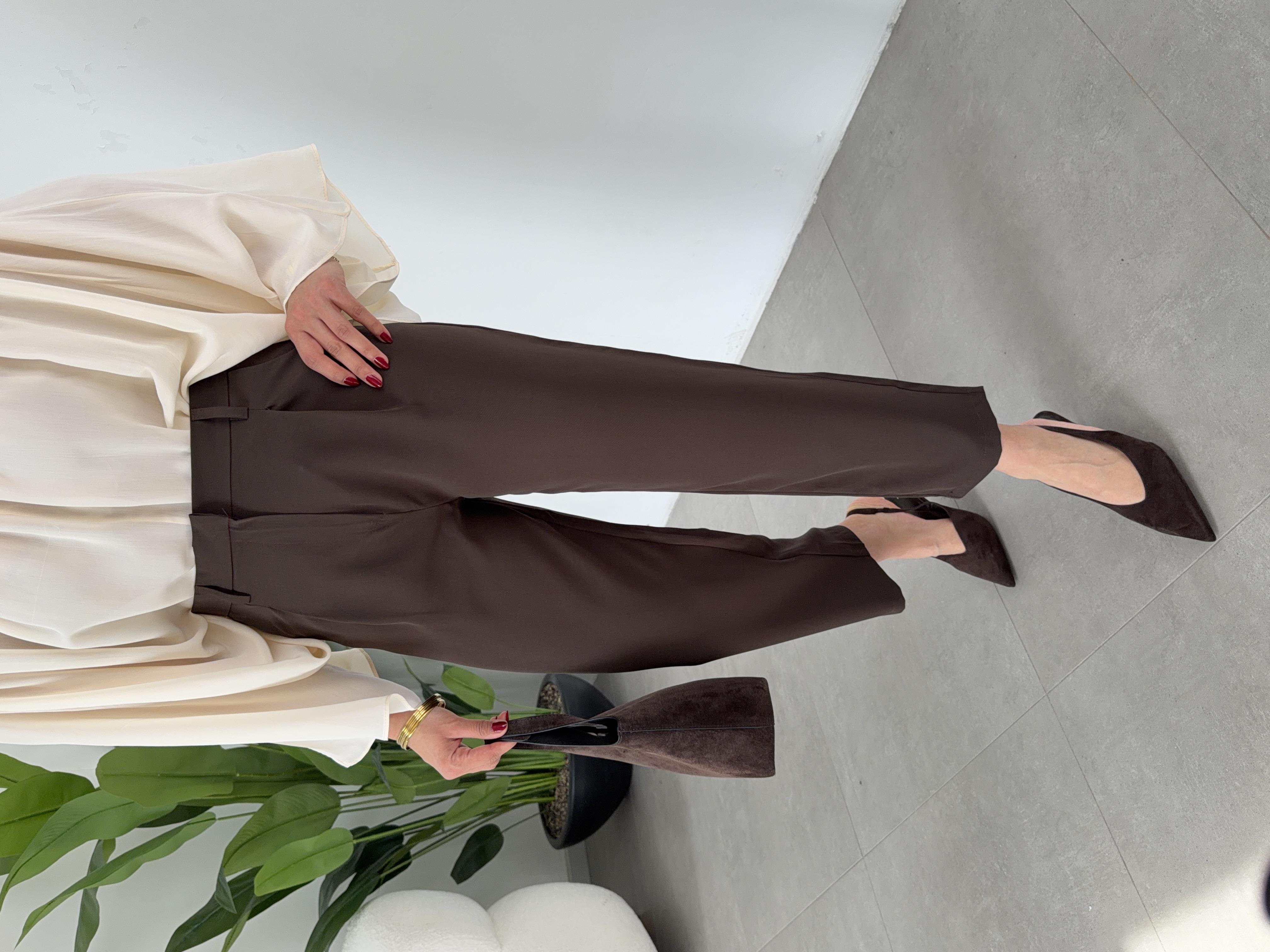 Narbella Kahve Pantolon