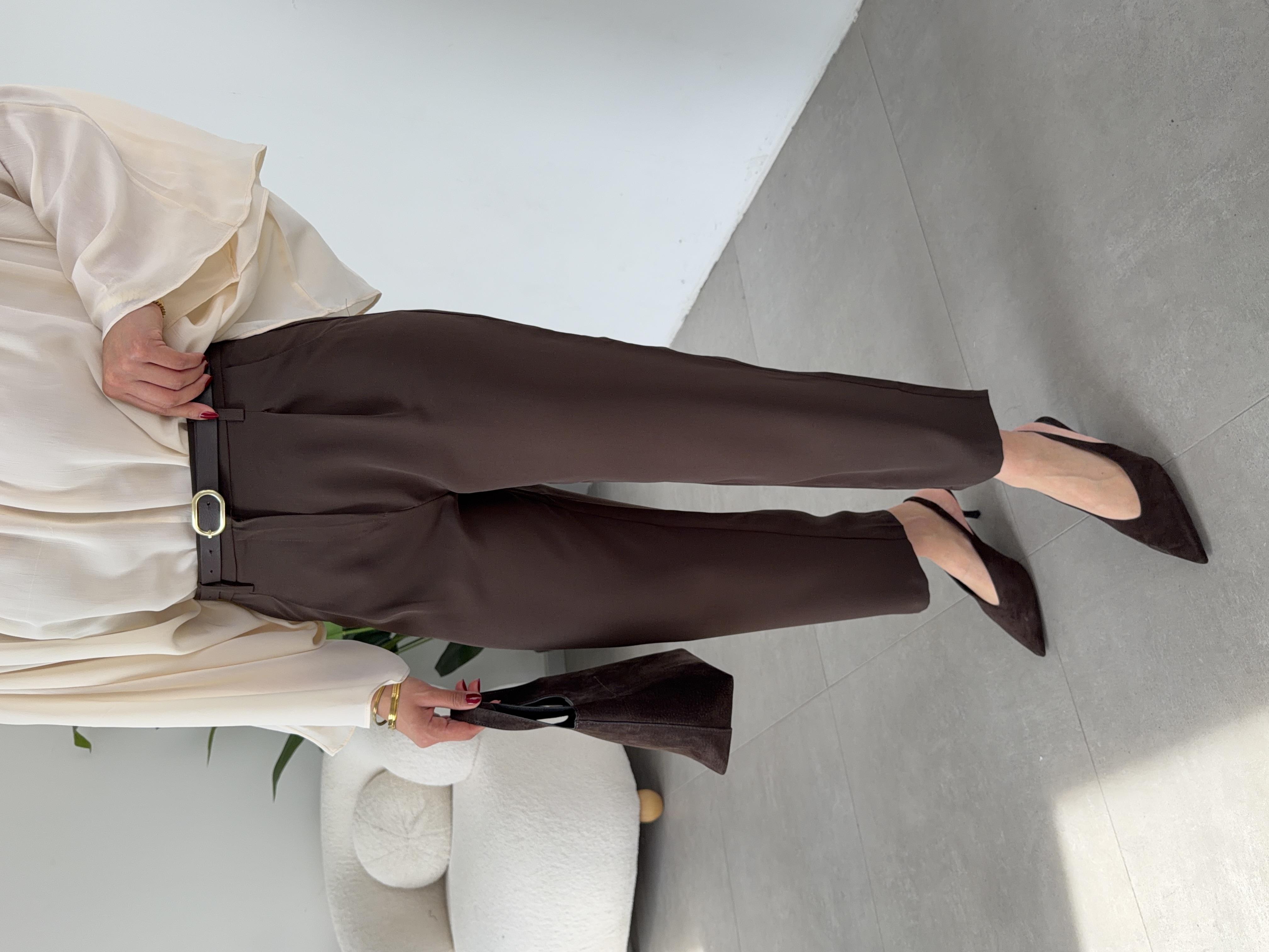 Narbella Kahve Pantolon