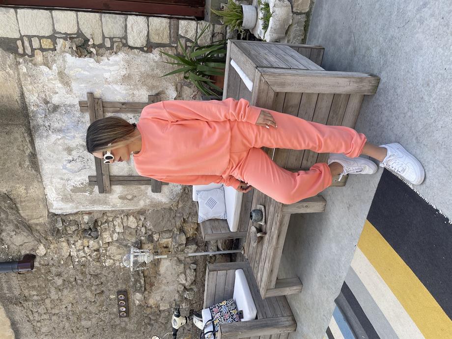 Neon Pembe Sweat