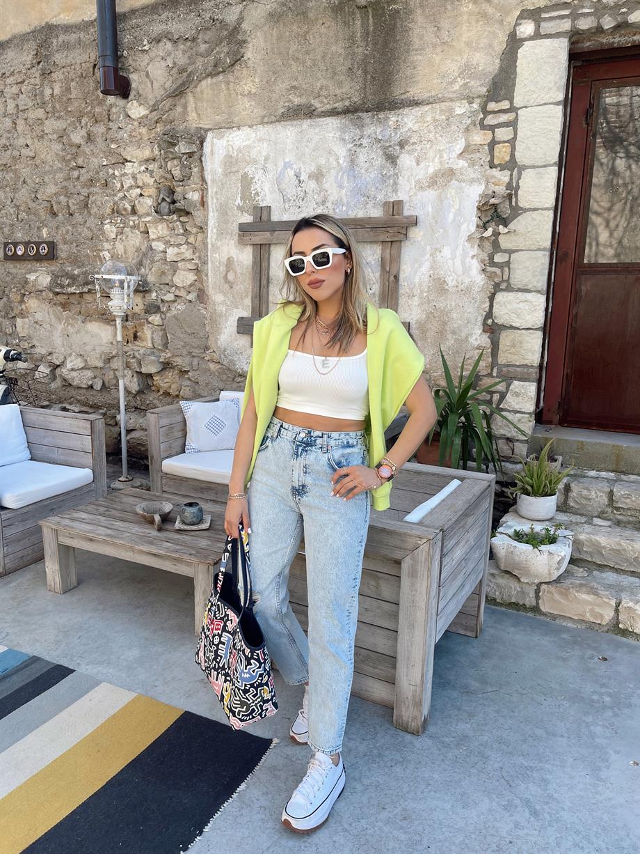 Neon Yeşil Sweat