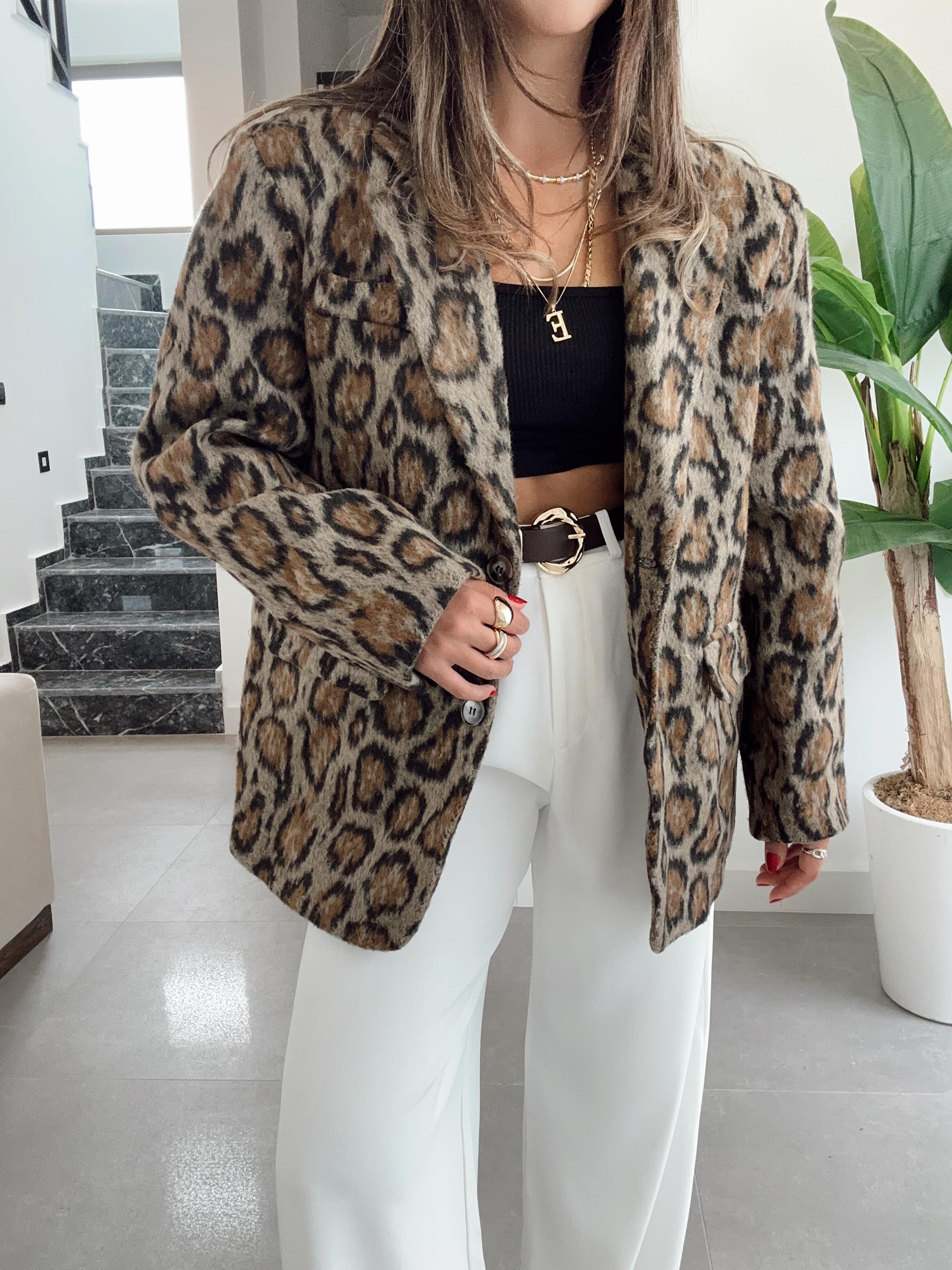 New Kaşe Leoapar Blazer Ceket