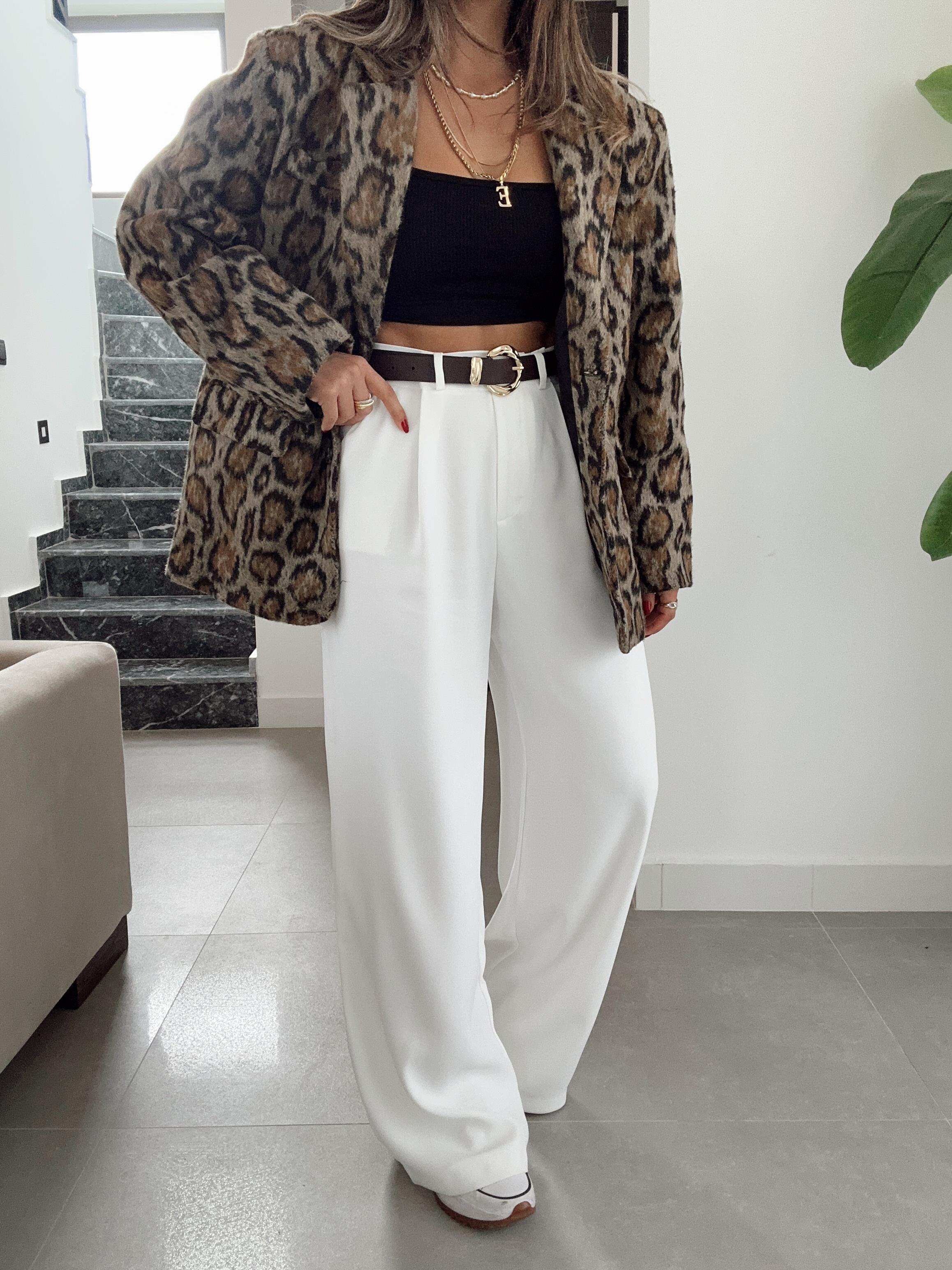 New Kaşe Leoapar Blazer Ceket