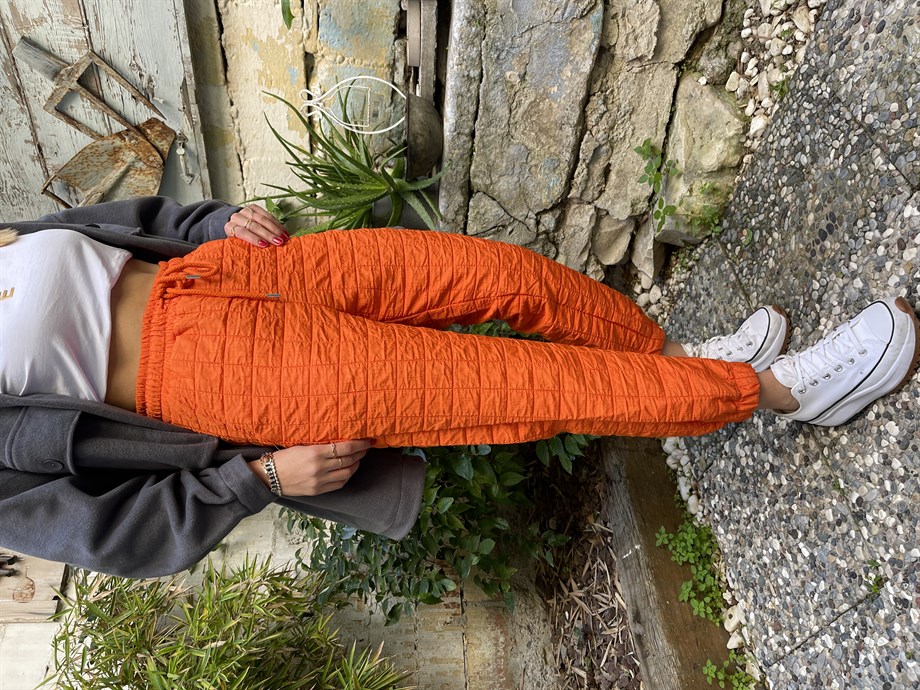 Oranj Paça Lastikli Eşofman