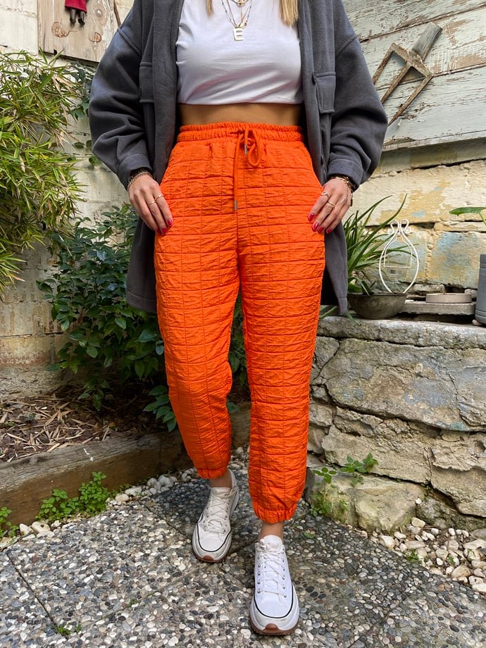 Oranj Paça Lastikli Eşofman