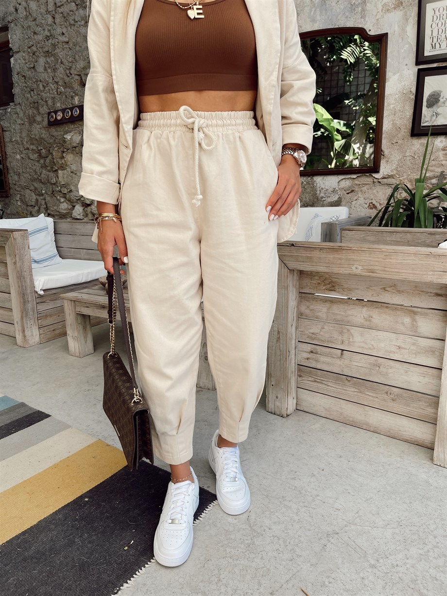 Oversize Ceket-Pantolon Takım