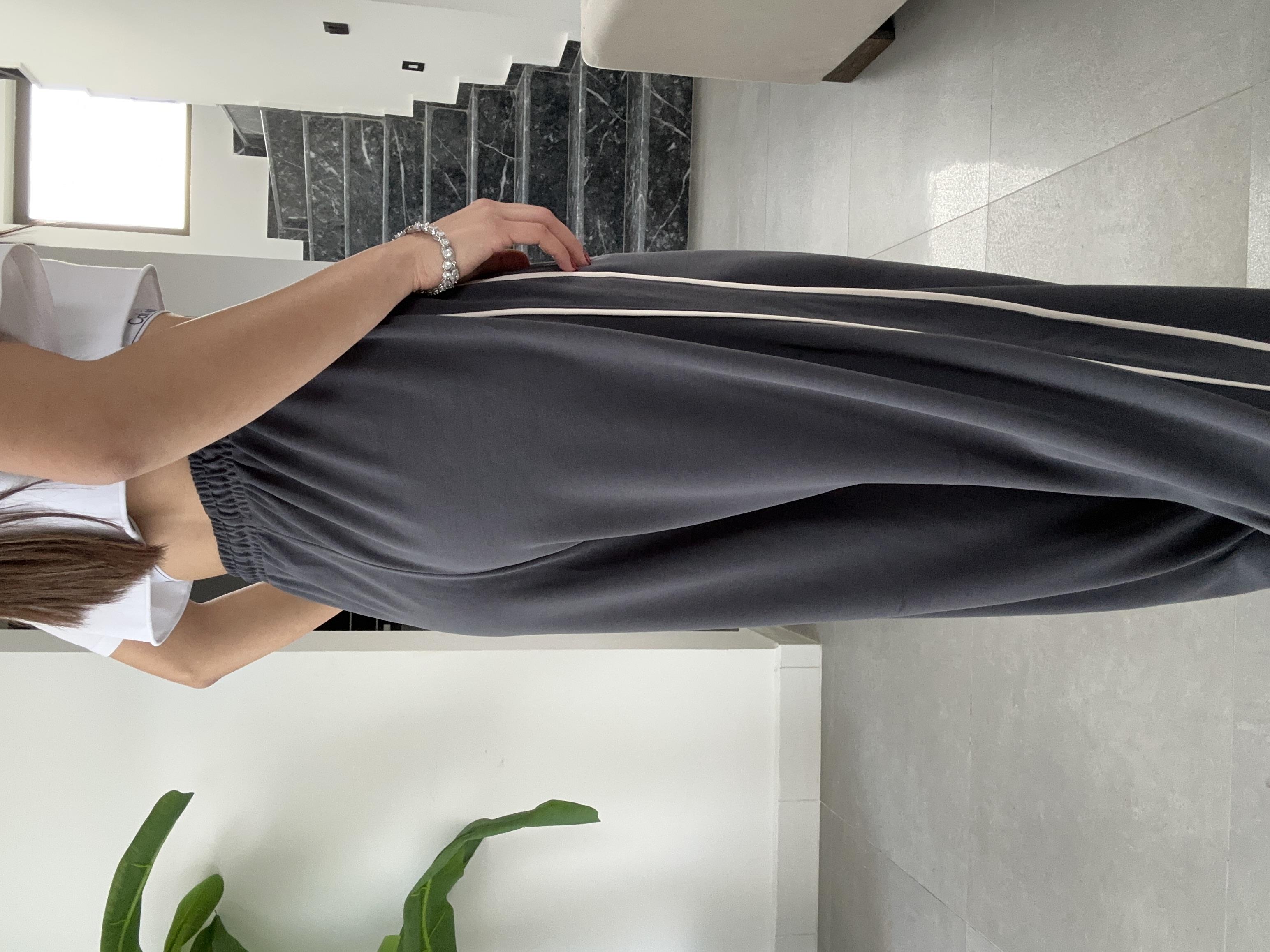 Oys Antrasit  Biyeli Bol Paça Eşofman