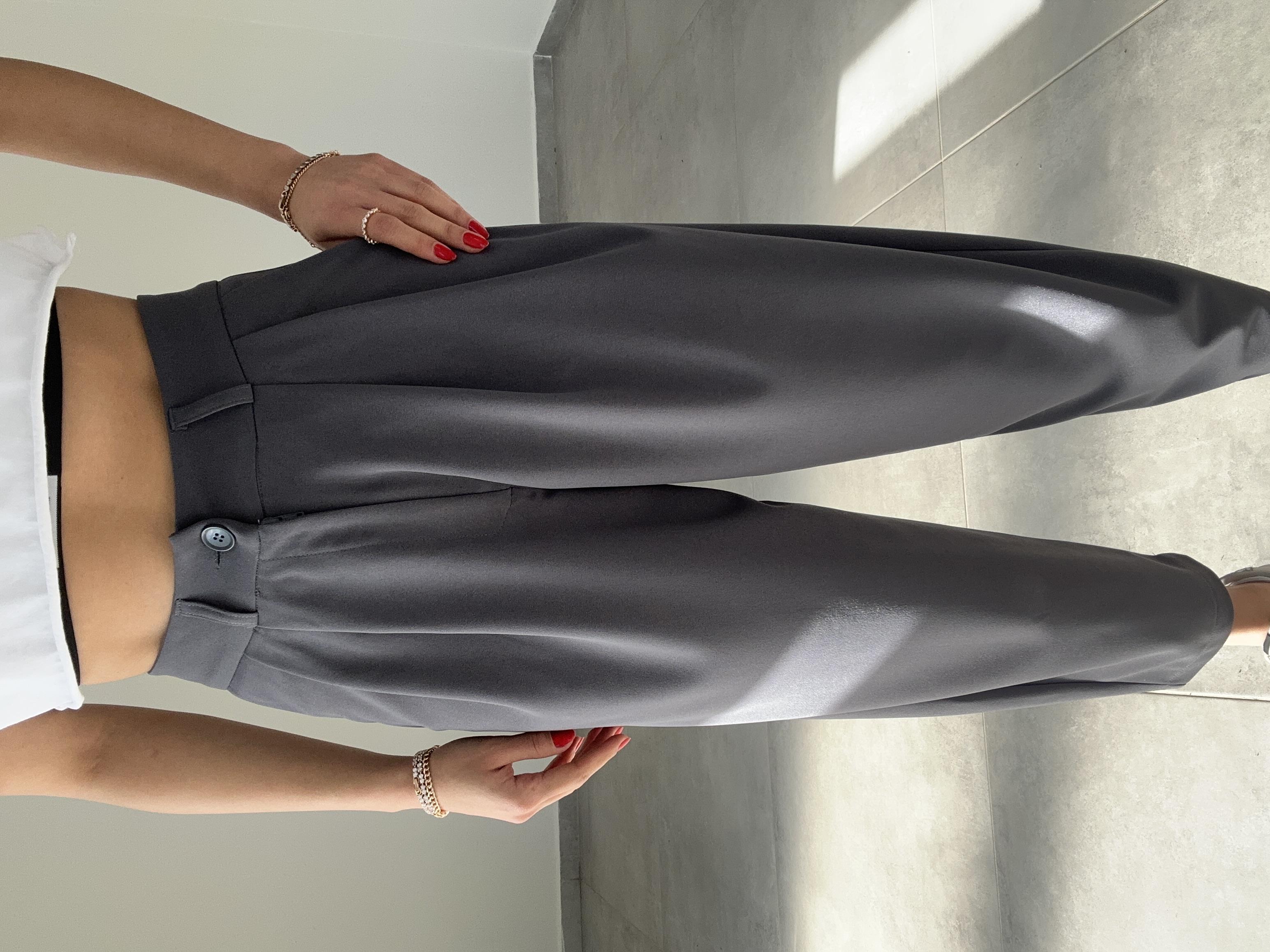 Özel Üretim Antrasit Şalvar Pantolon