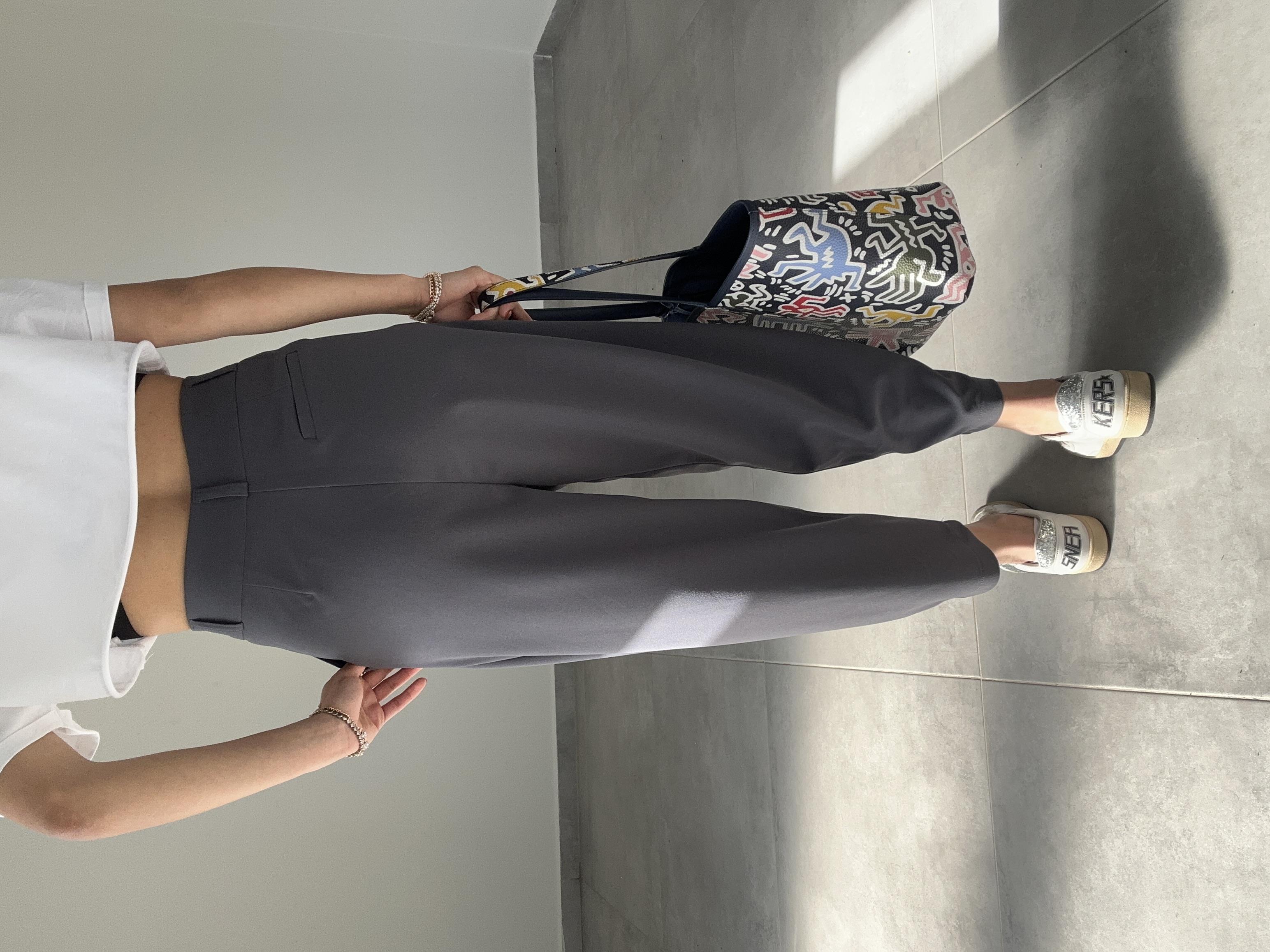 Özel Üretim Antrasit Şalvar Pantolon