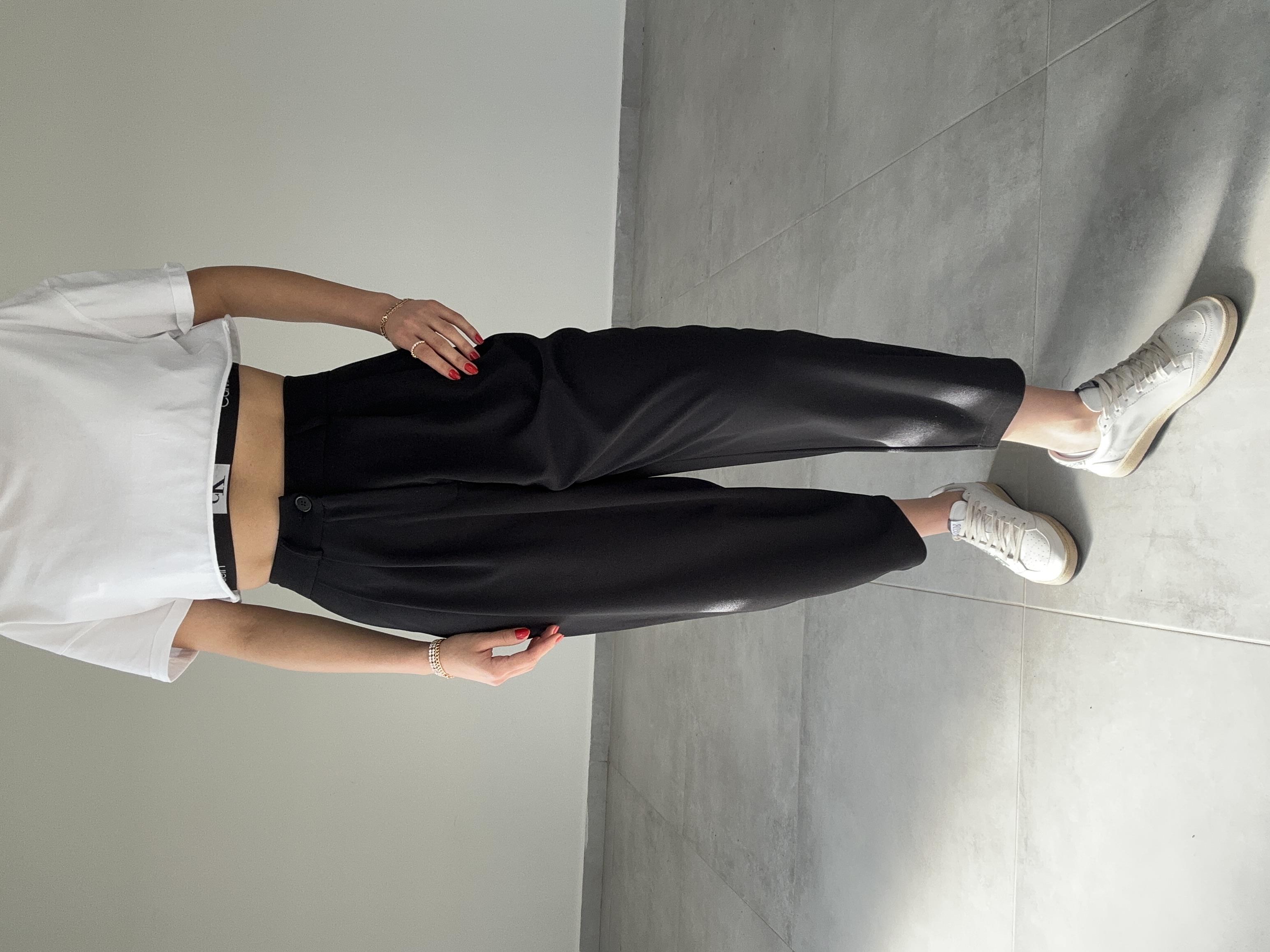 Özel Üretim Siyah Şalvar Pantolon