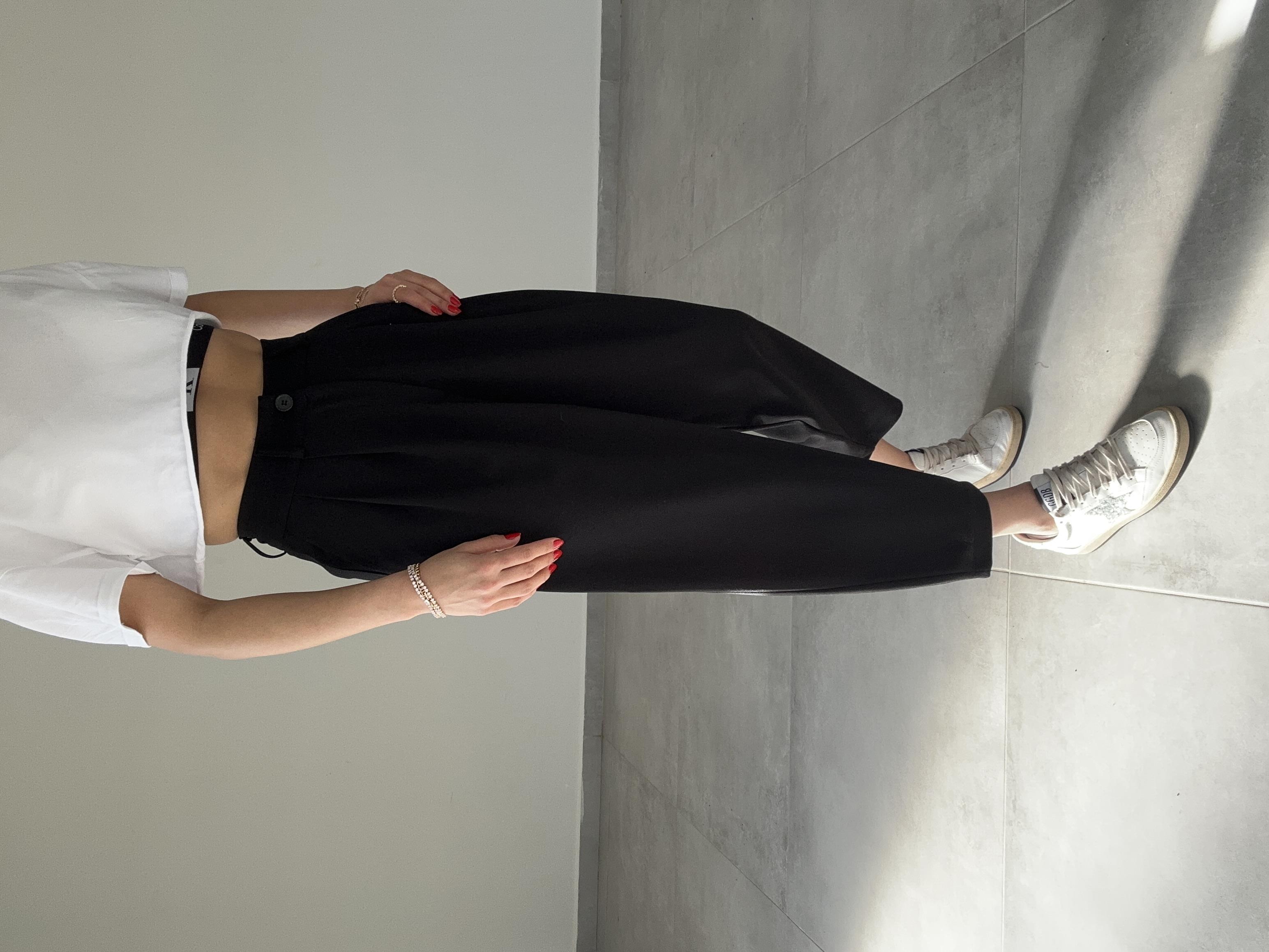 Özel Üretim Siyah Şalvar Pantolon