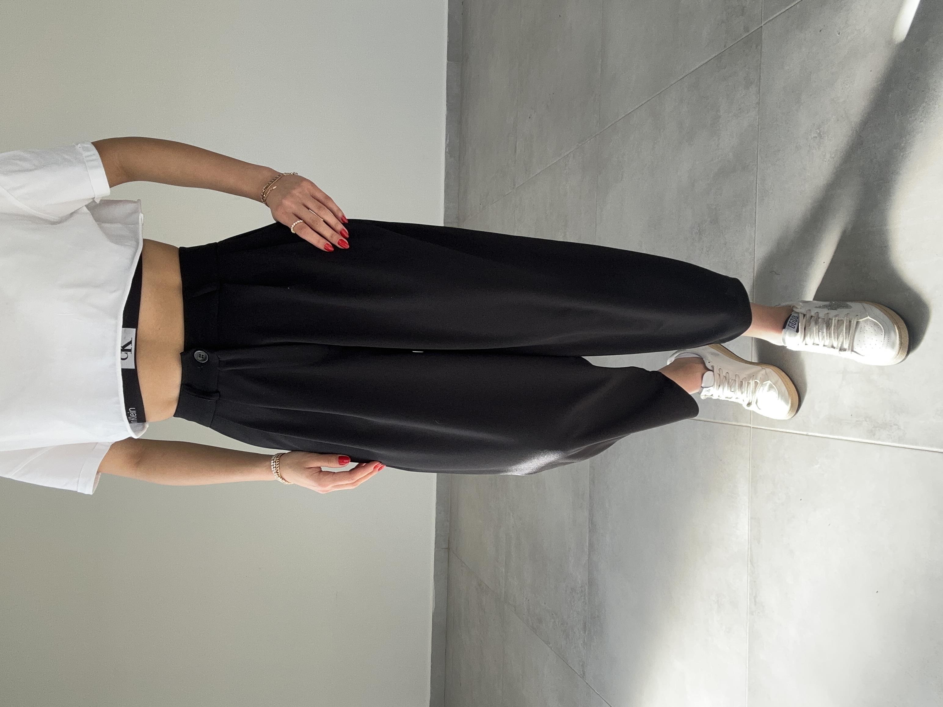 Özel Üretim Siyah Şalvar Pantolon